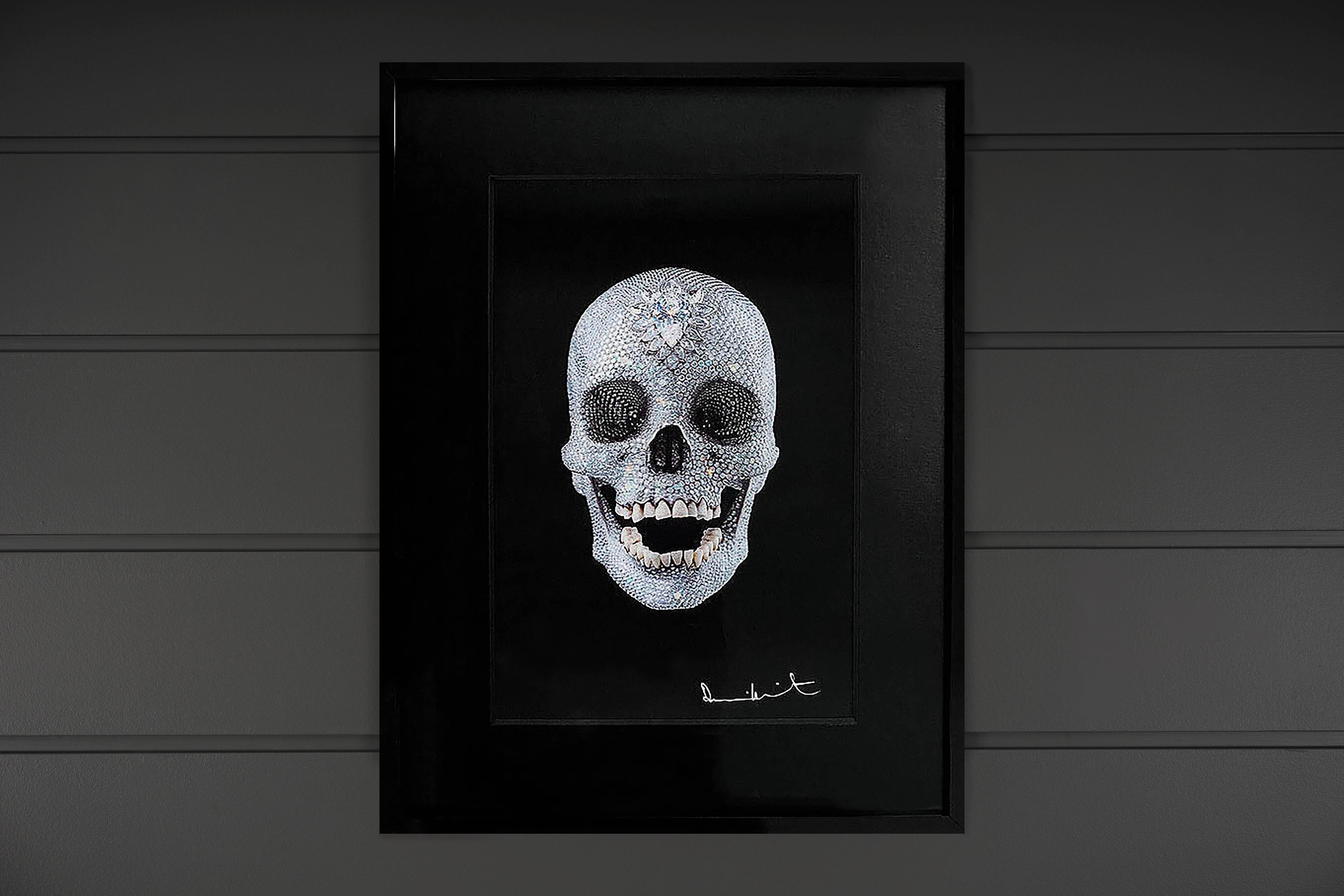 damien hirst skull print