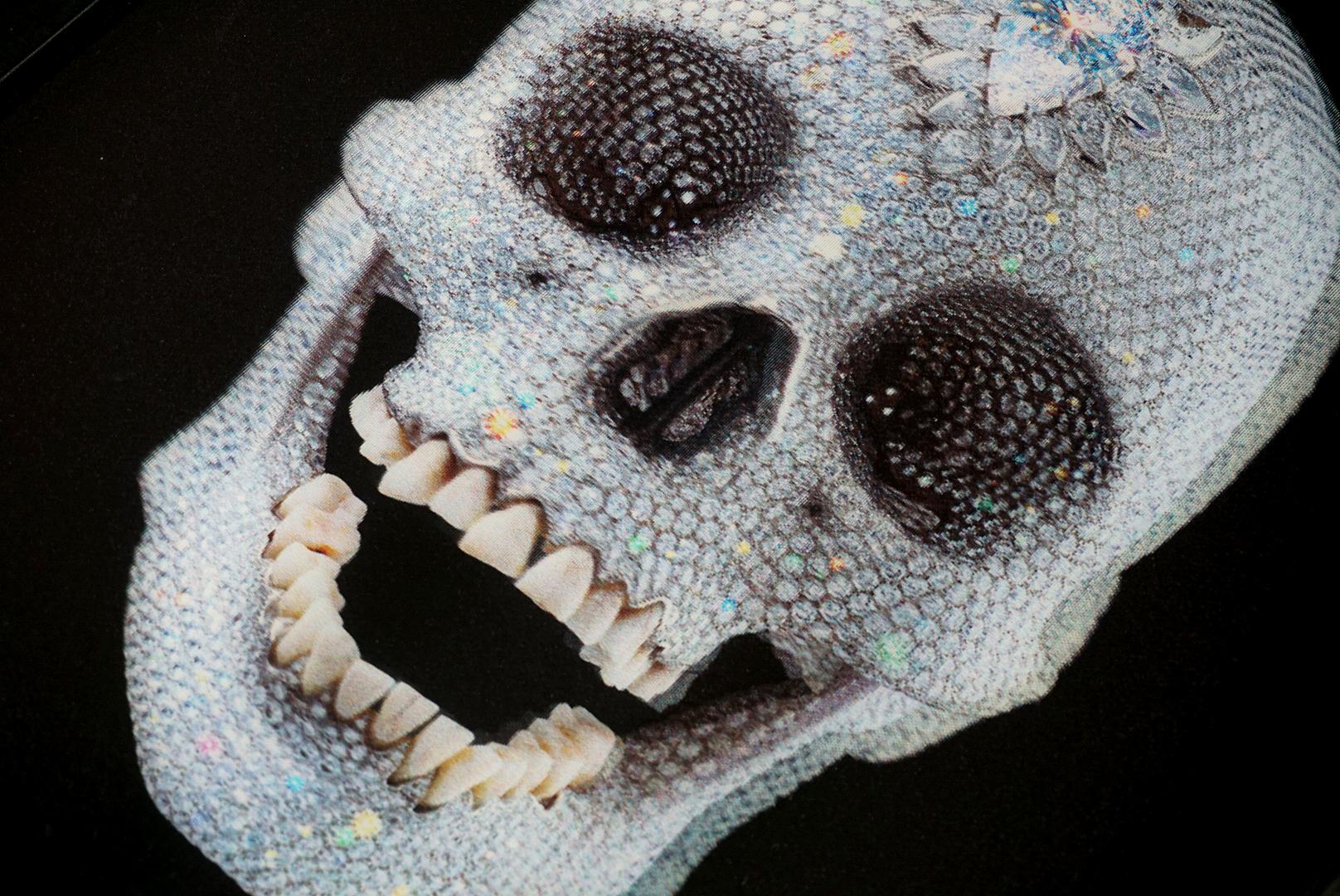 damien hirst skull print