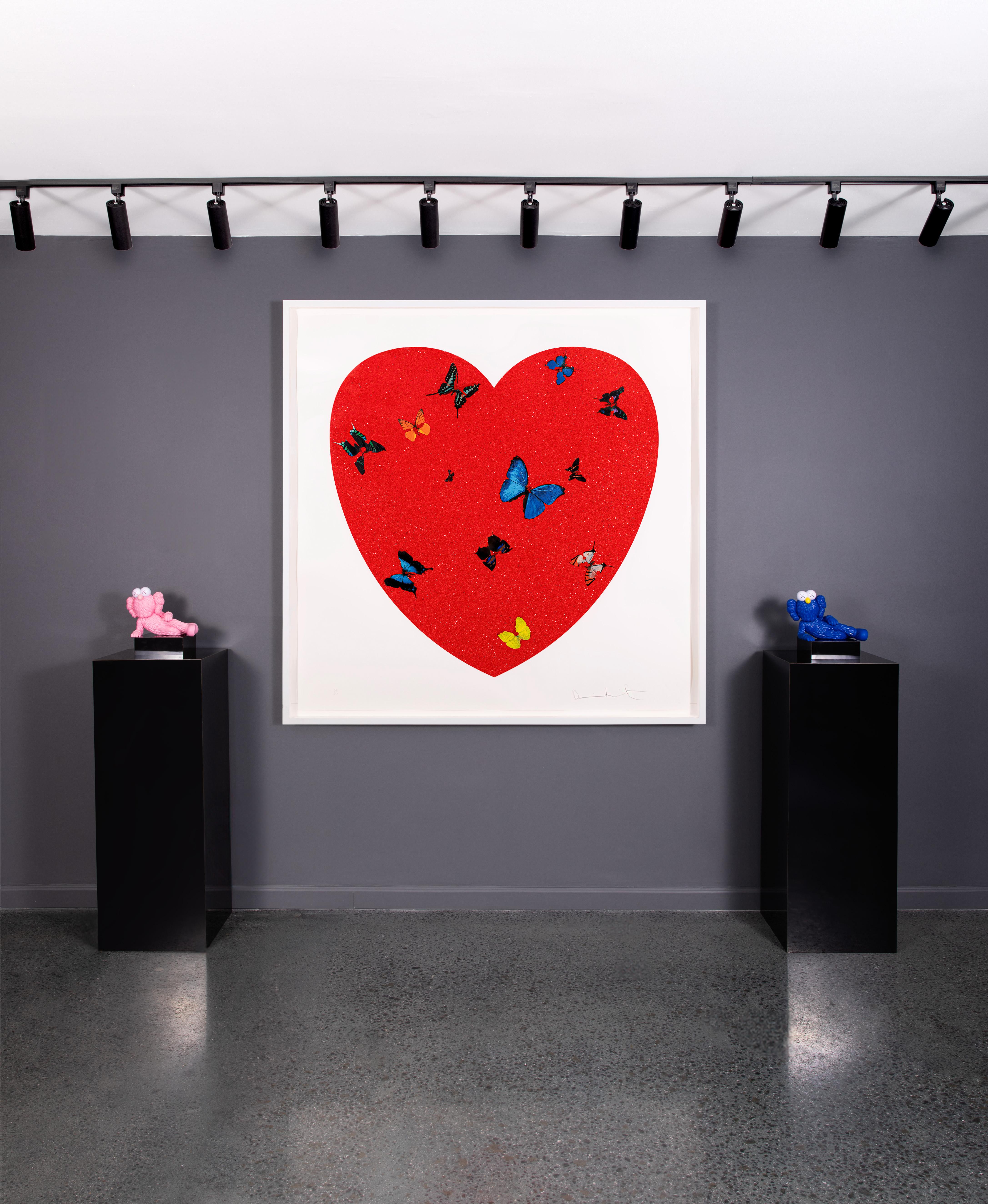 Damien Hirst - Damien Hirst 'All You Need Is Love, Love, Love' Diamond ...