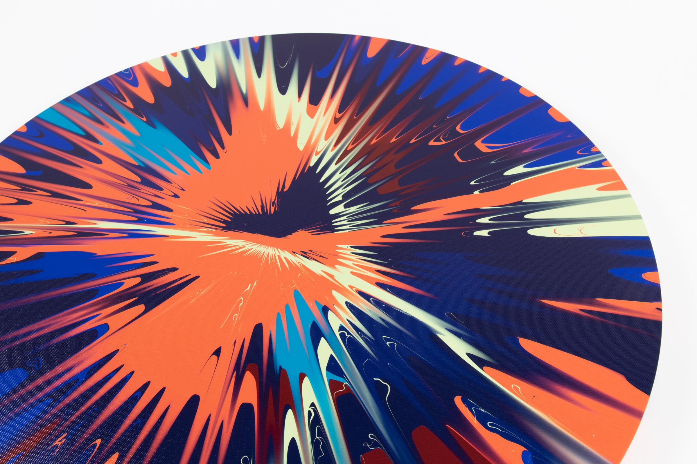 Damien Hirst - Beautiful, Tastefully Sensuous Explosion Painting, Unique Print For Sale 2