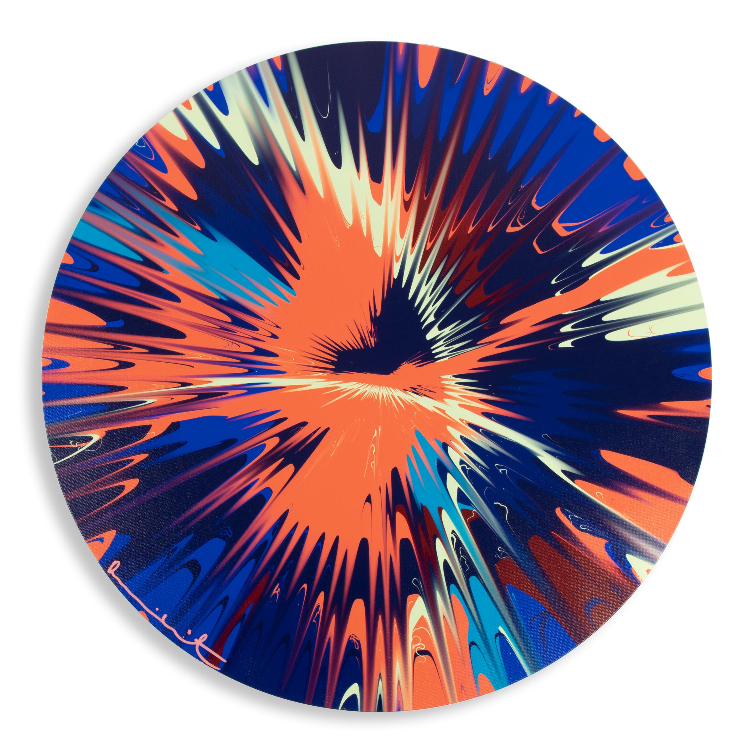Damien Hirst - Beautiful, Tastefully Sensuous Explosion Painting, Unique Print