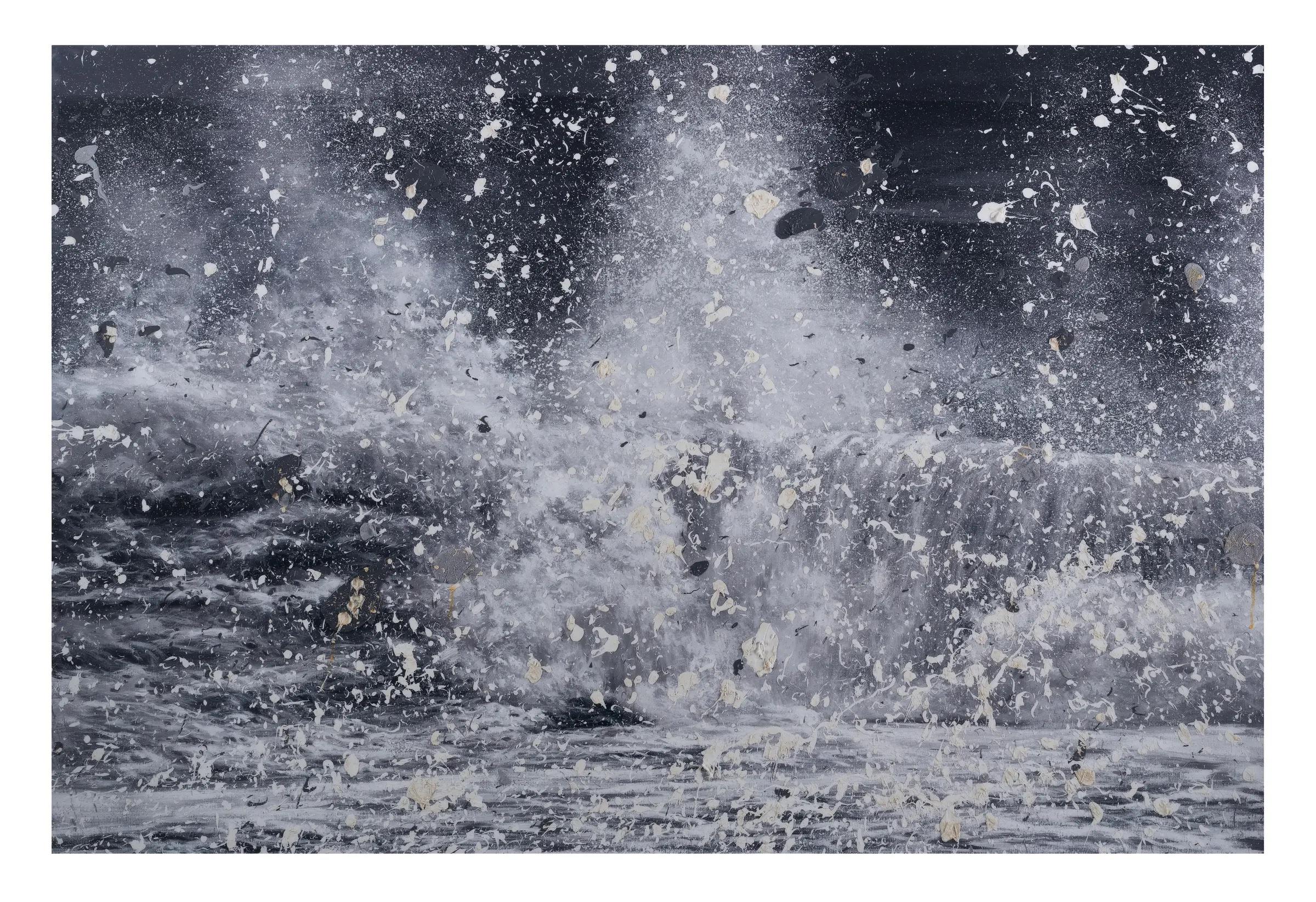 Damien Hirst,
Blizzard H13-10, 2023
Tirage giclée laminé sur panneau composite en aluminium
35 2/5 × 47 1/5 in  90 × 120 cm
Edition de 500 exemplaires
Signé à la main sur le Label et numéroté

publié par Heni
Aucun cadre n
est nécessaire. Matériel