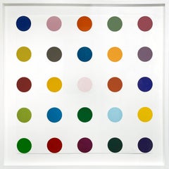 Damien Hirst "Bromobenzotrifluoride" Taches Gravure sur bois