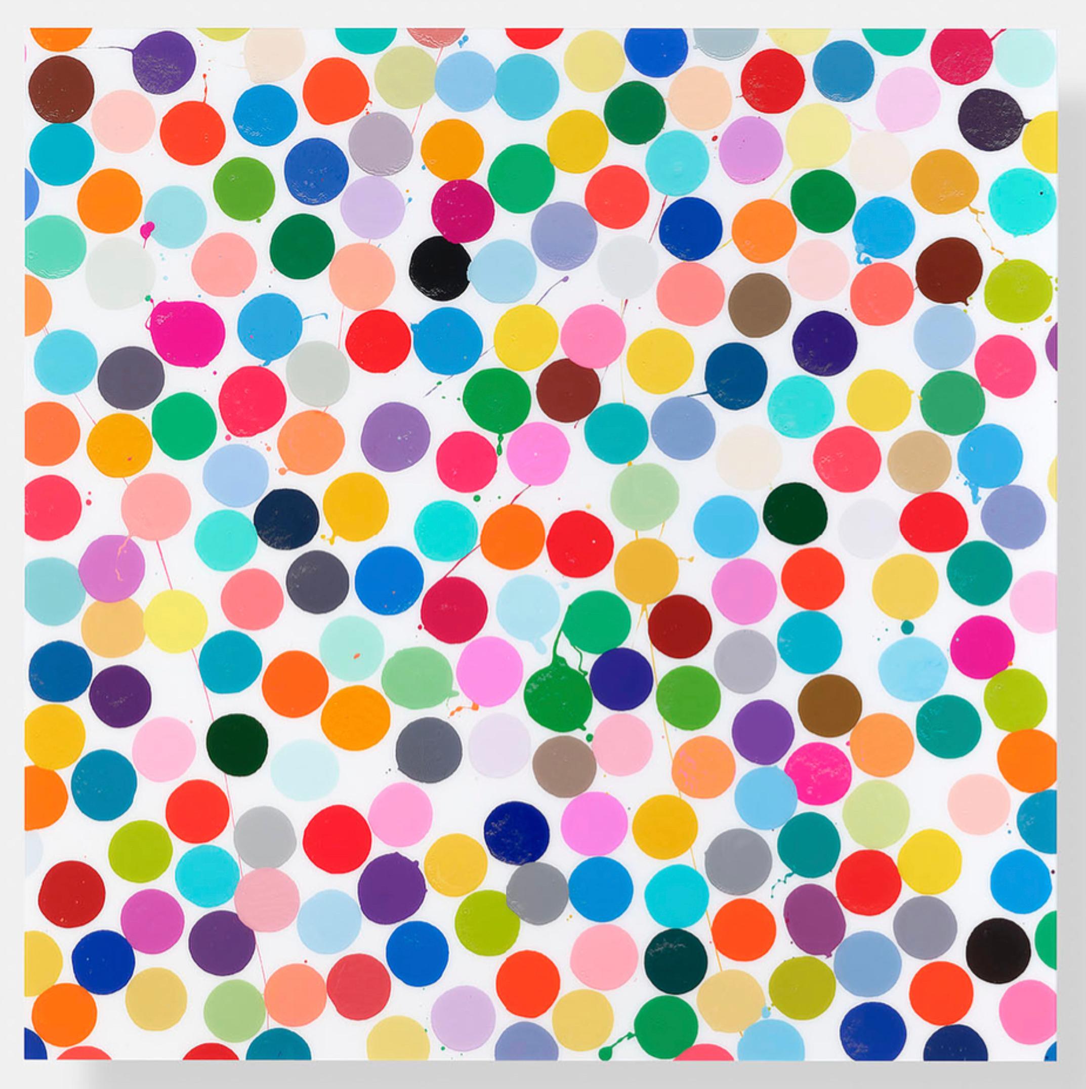 Damien Hirst,
Claridges (H5-4), 2018
Impression giclée montée sur panneau d
aluminium par Diasec, montée sur un tamis en aluminium
35 2/5 × 35 2/5 in  90 × 90 cm
Edition de 100

Signé à la main par l
artiste, signé au crayon et numéroté.

publié par