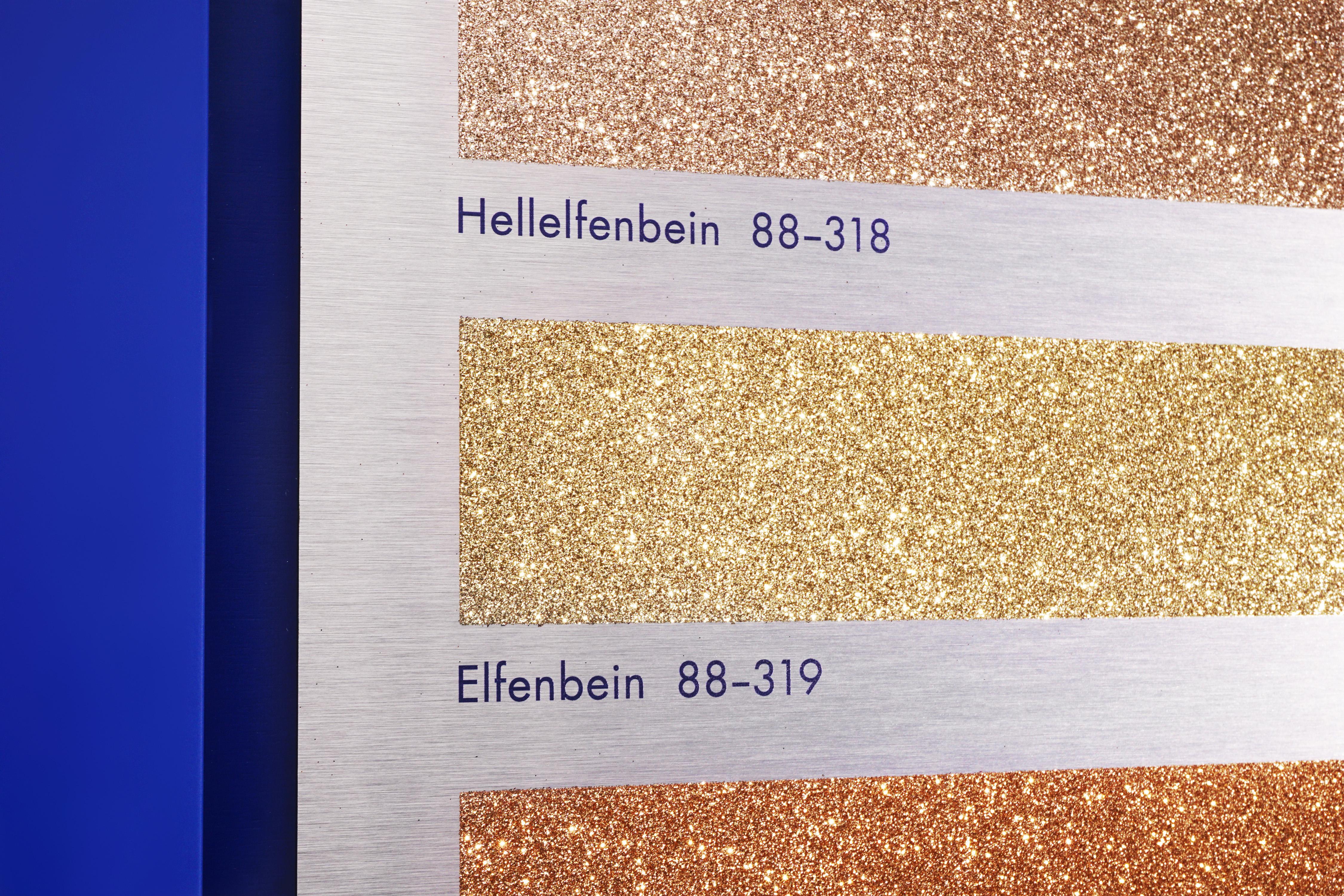 Damien Hirst 'Colour Chart' Aluminum Panel Silkscreen with Glitter, 2017 For Sale 2