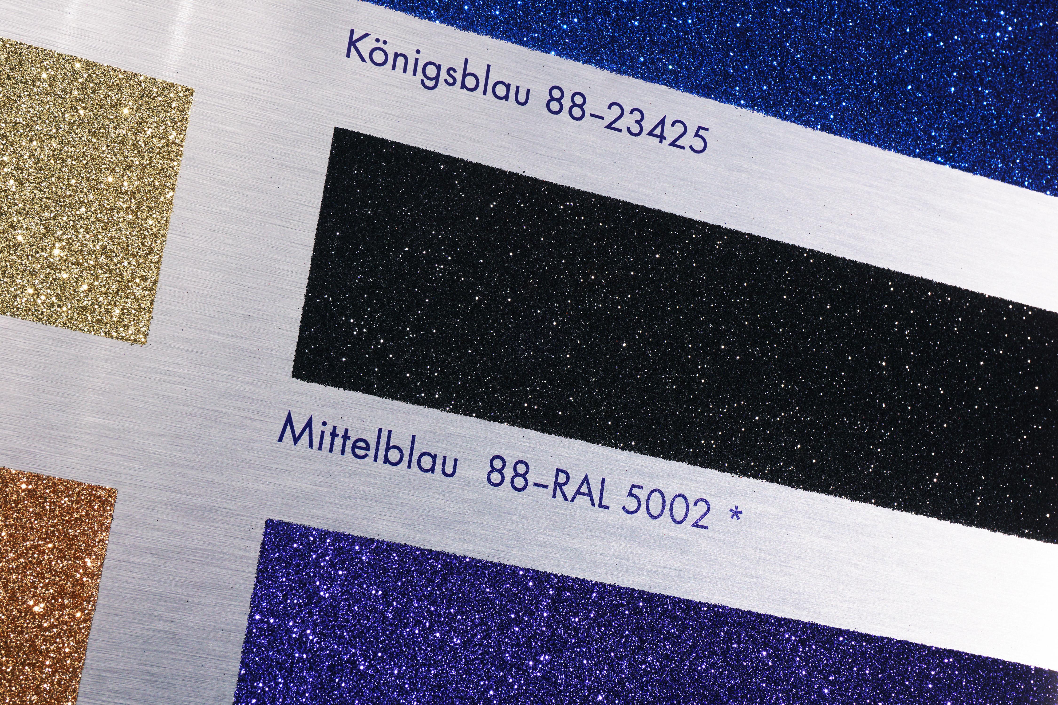 Damien Hirst 'Colour Chart' Aluminum Panel Silkscreen with Glitter, 2017 For Sale 4