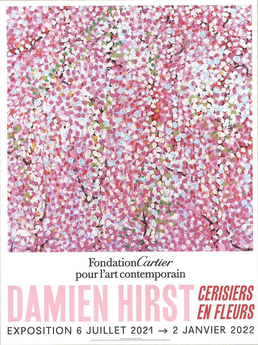 cherry blossom damien hirst print