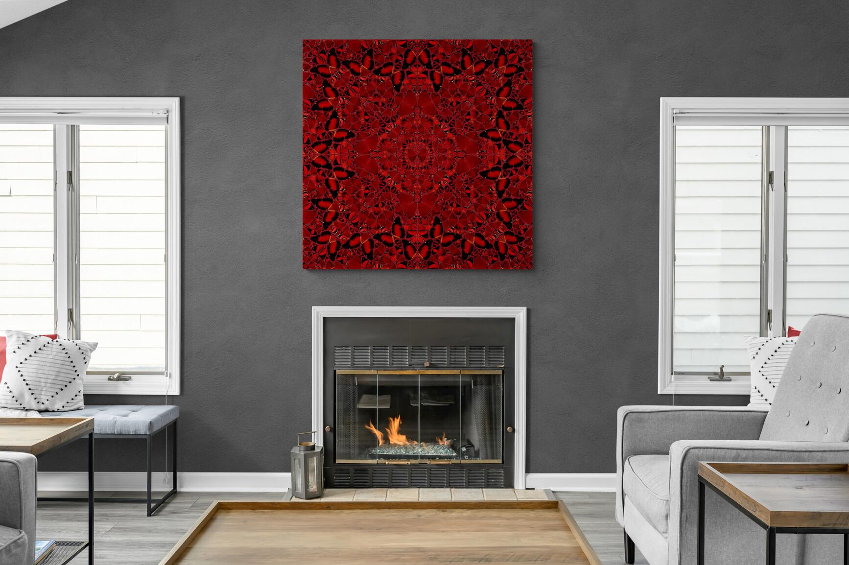 DAMIEN HIRST - EMPRESSES: NŪR JAHĀN - Limited edition. Butterflies Glitter Red For Sale 7