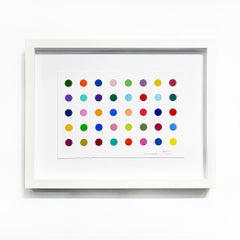 Damien Hirst "Ethylamine" Spots Print