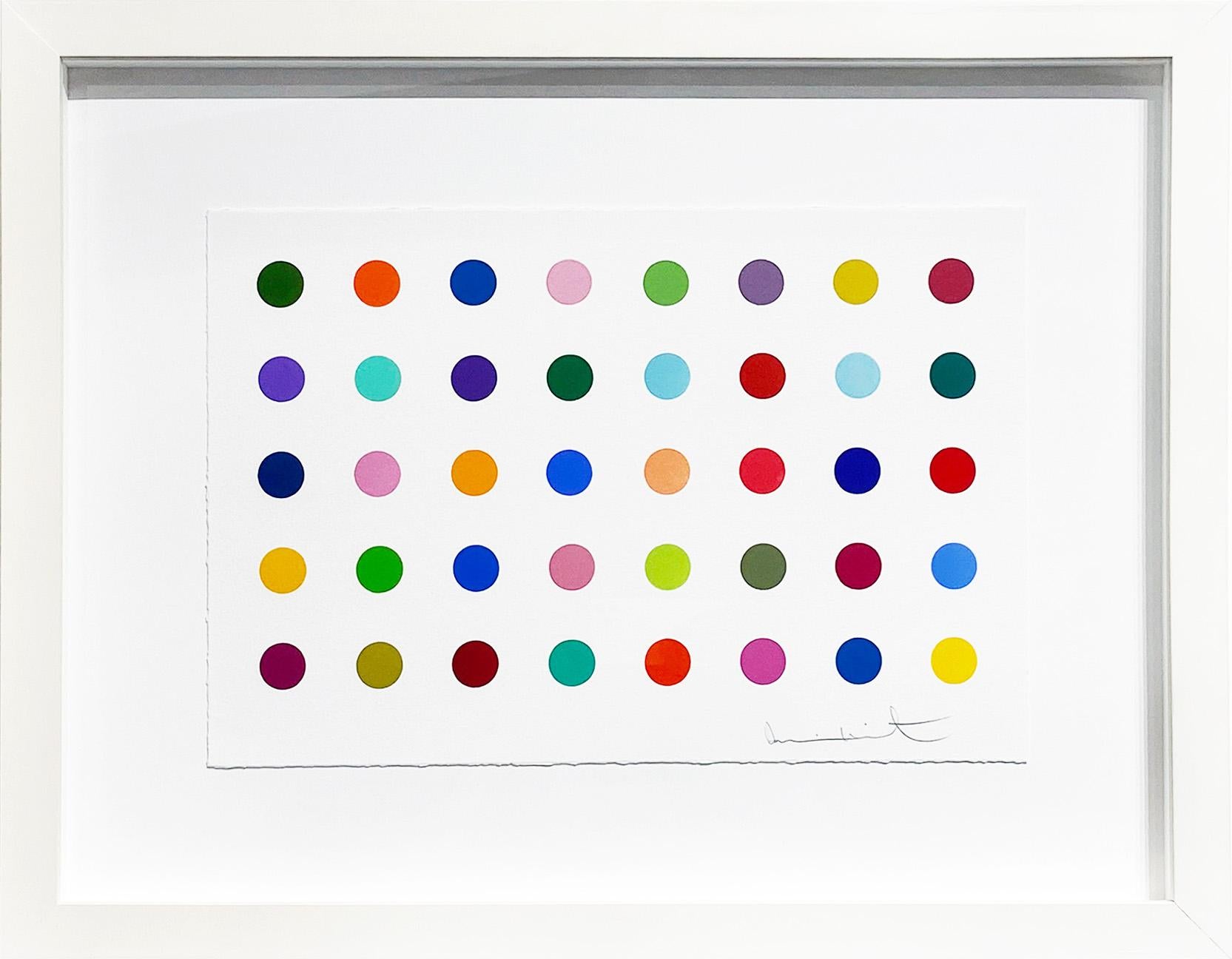 Damien Hirst "Ethylamine" Spots Print