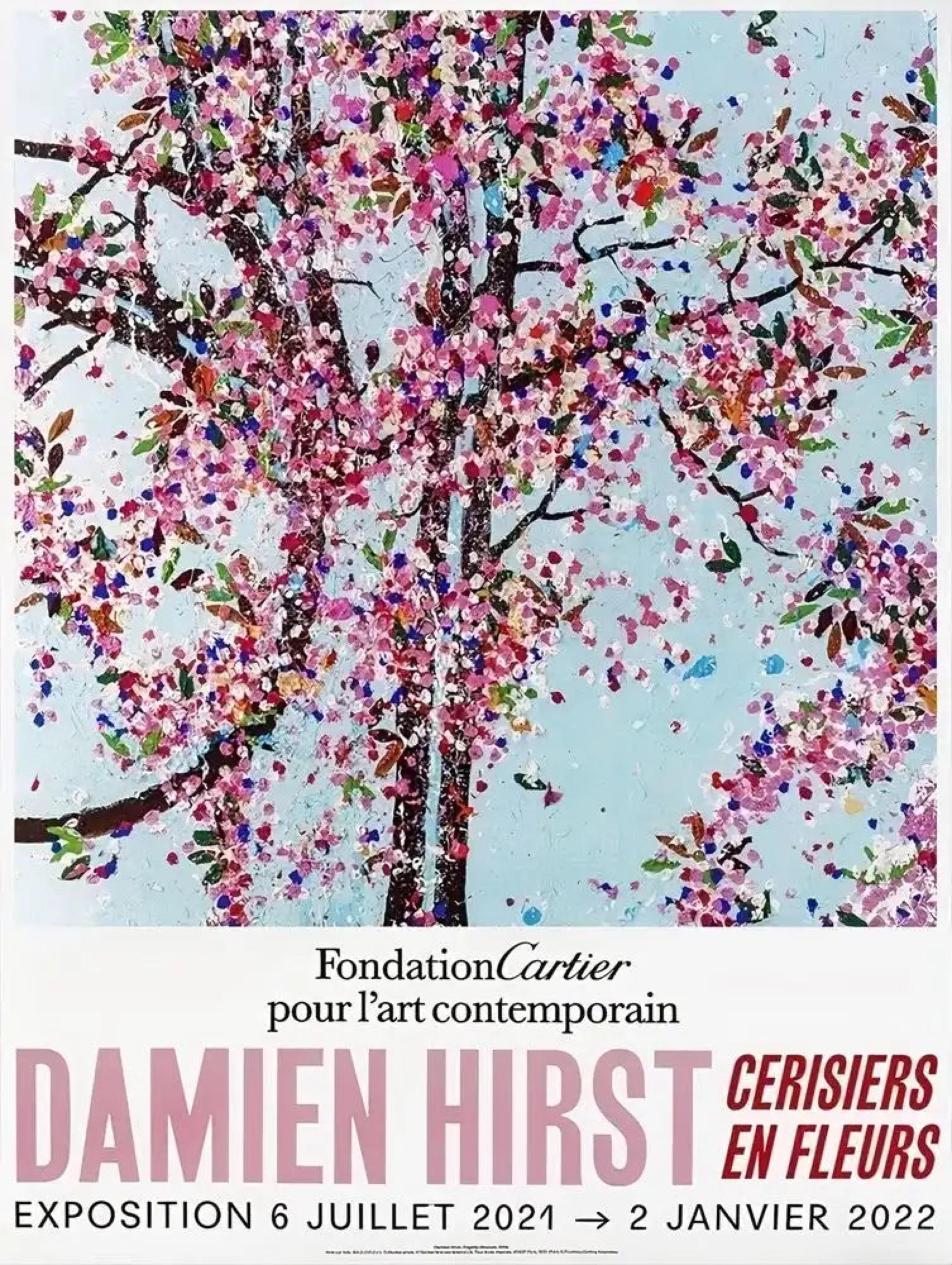 Damien Hirst, Foundation Cartier Cerisiers En Fleurs Cherry (Set of 6), 2021 For Sale 1