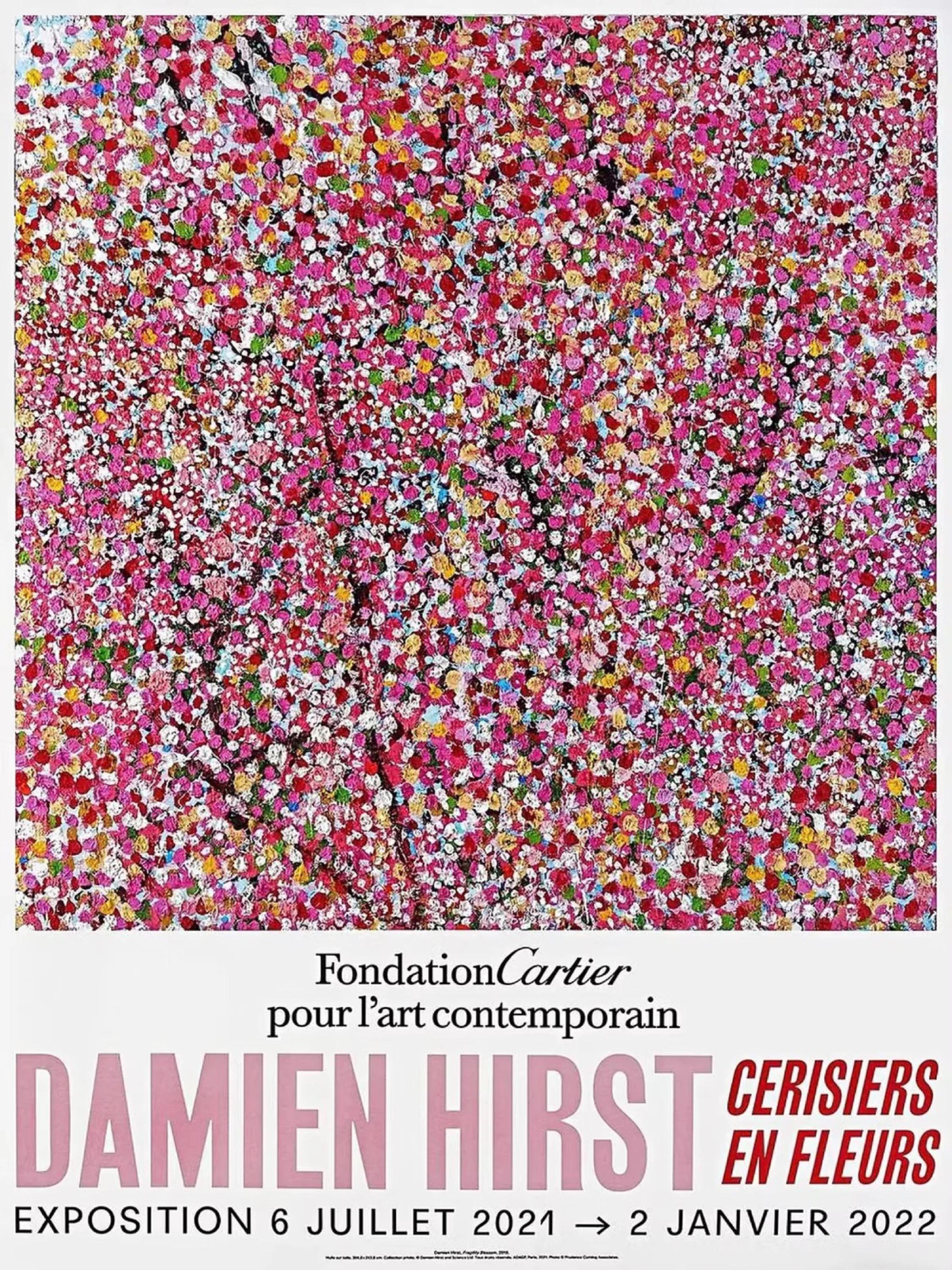 Damien Hirst, Foundation Cartier Cerisiers En Fleurs Cherry (Set of 6), 2021 For Sale 2
