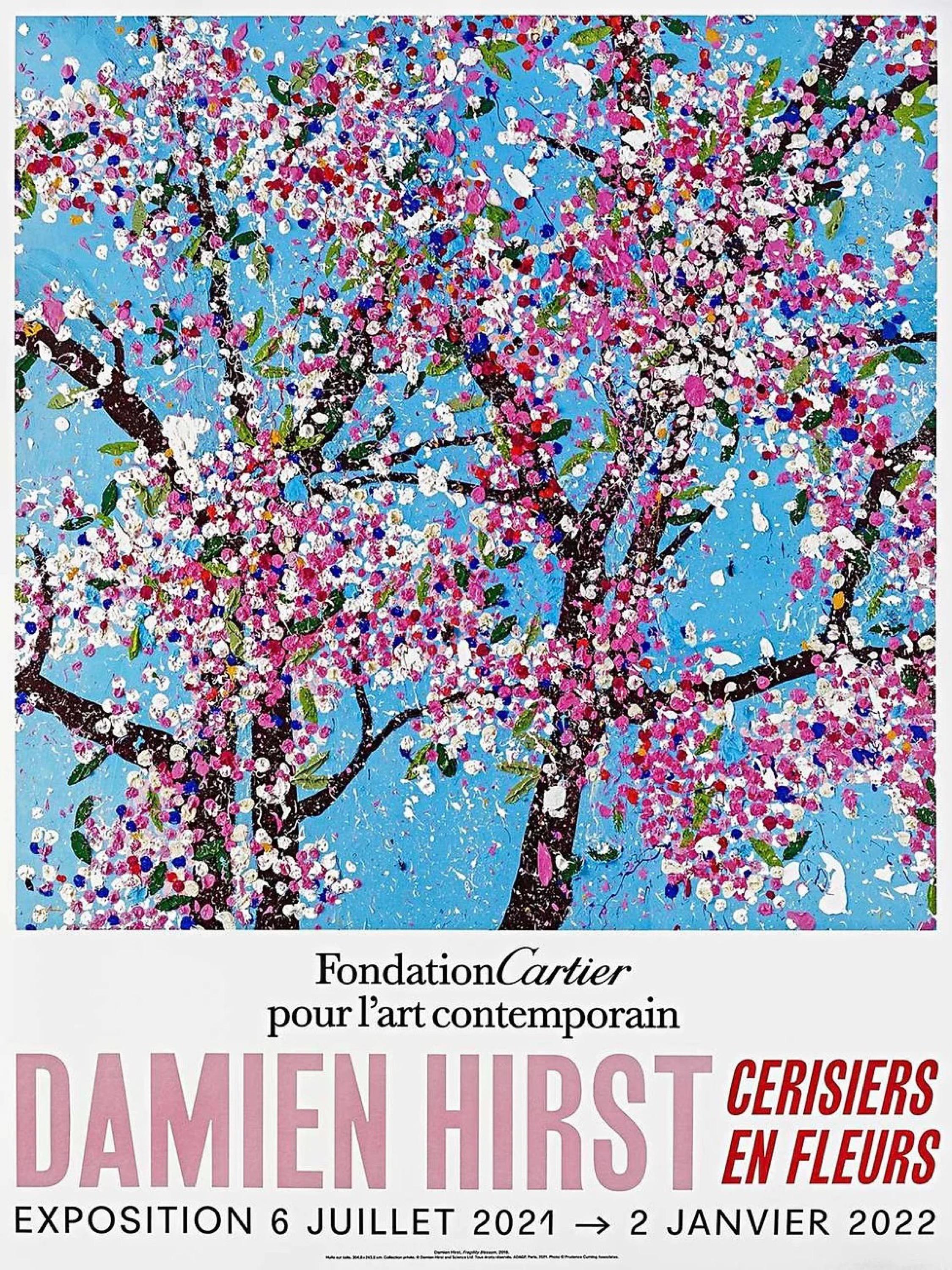 Damien Hirst, Foundation Cartier Cerisiers En Fleurs Cherry (Set of 6), 2021 For Sale 4