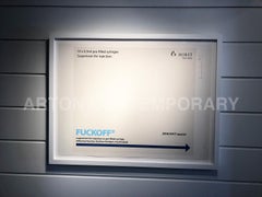 Damien Hirst, "Fuck Off"