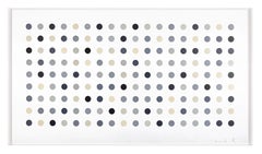 Damien Hirst 'Grey Spots' Etching and Aquatint. 2005