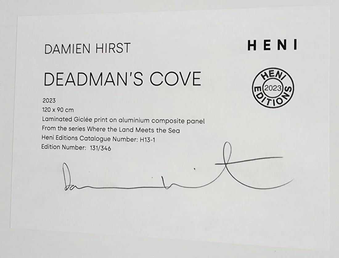 Damien Hirst 'H13-1 Deadman’s Cove -2023' Signed & numbered For Sale 1