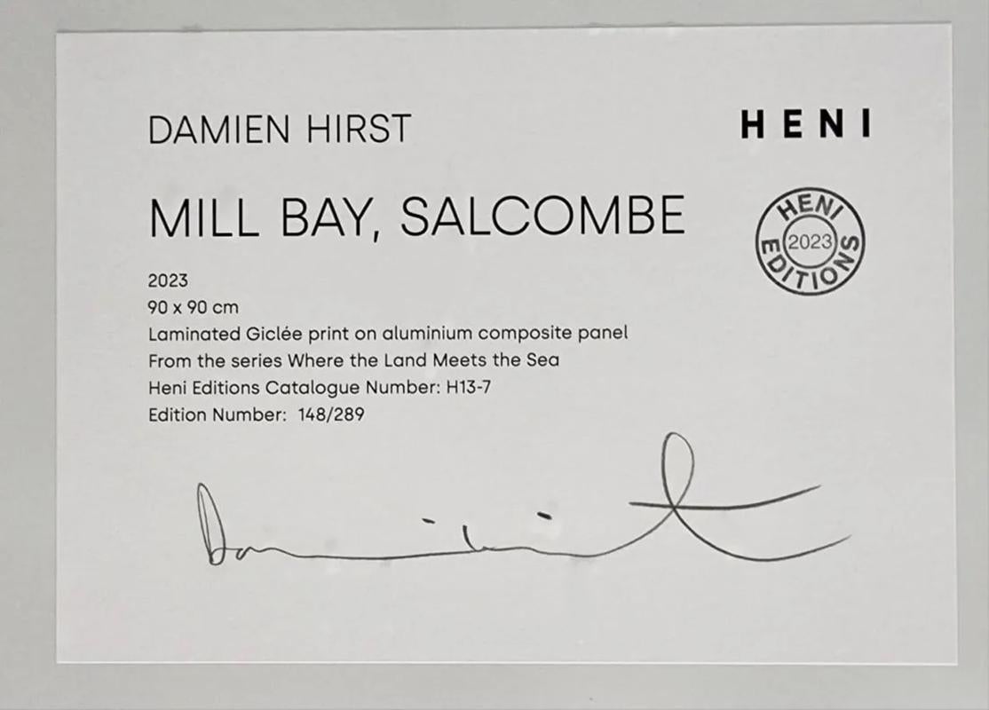 Damien Hirst 'H13-7 Mill Bay, Salcombe -2023' Signiert und nummeriert 2