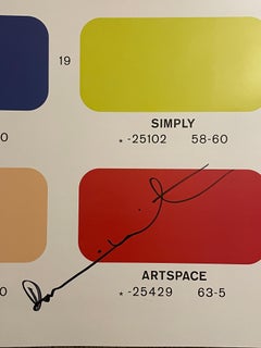 Damien Hirst Poster firmato a mano Claridges Art Space