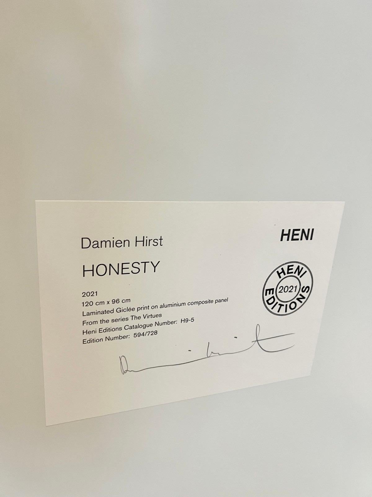 Damien Hirst - Honesty (from The Virtues series) For Sale 1