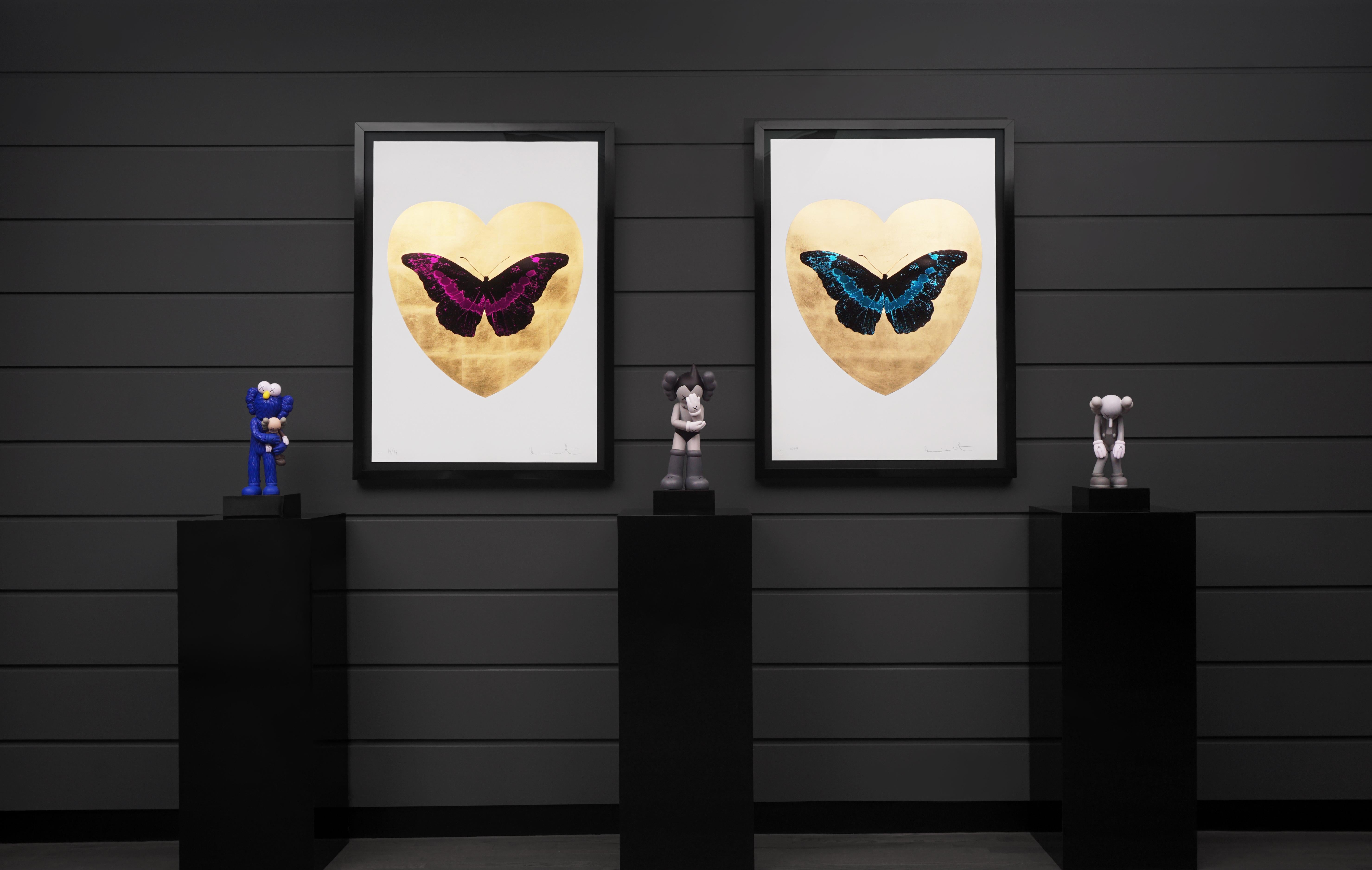 Damien Hirst, I Love You Butterfly, Fuchsia/Gold, 2015 9