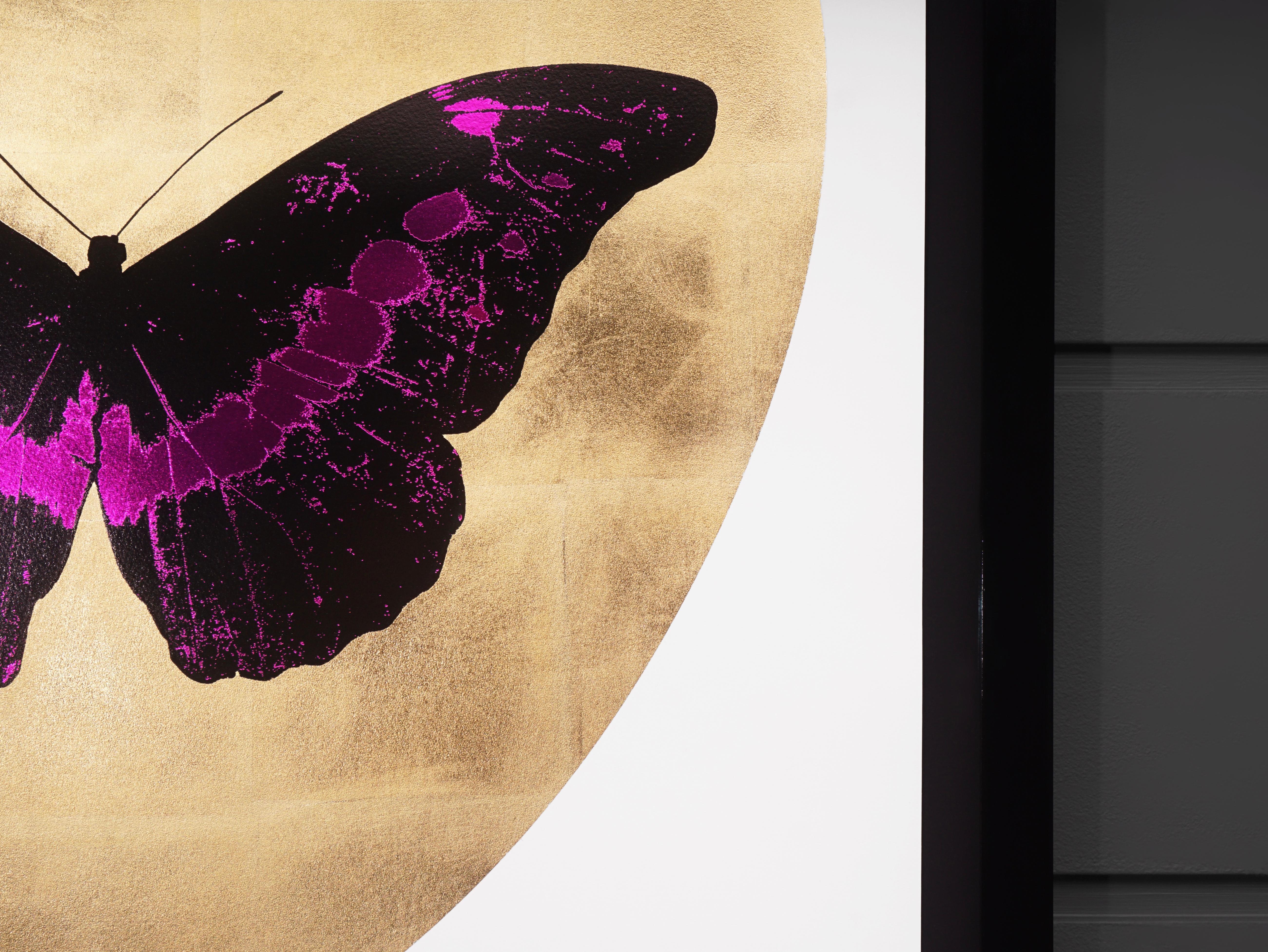 Damien Hirst, I Love You Butterfly, Fuchsia/Gold, 2015 4