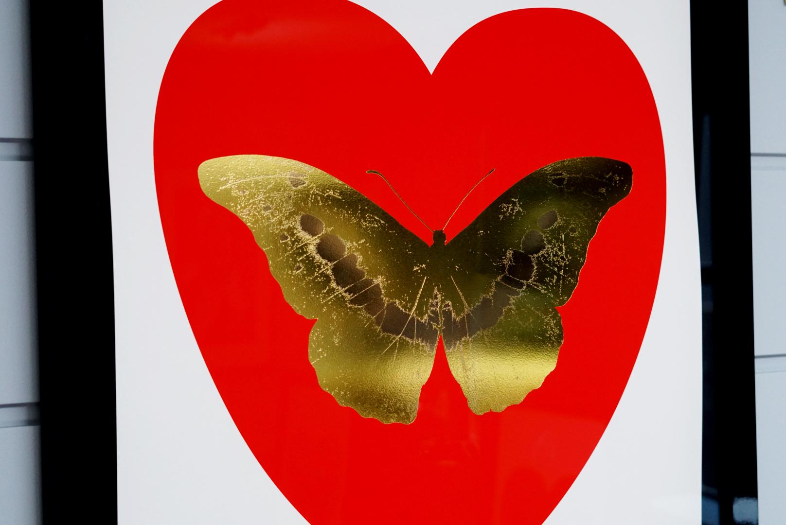 Damien Hirst, I Love You 5
