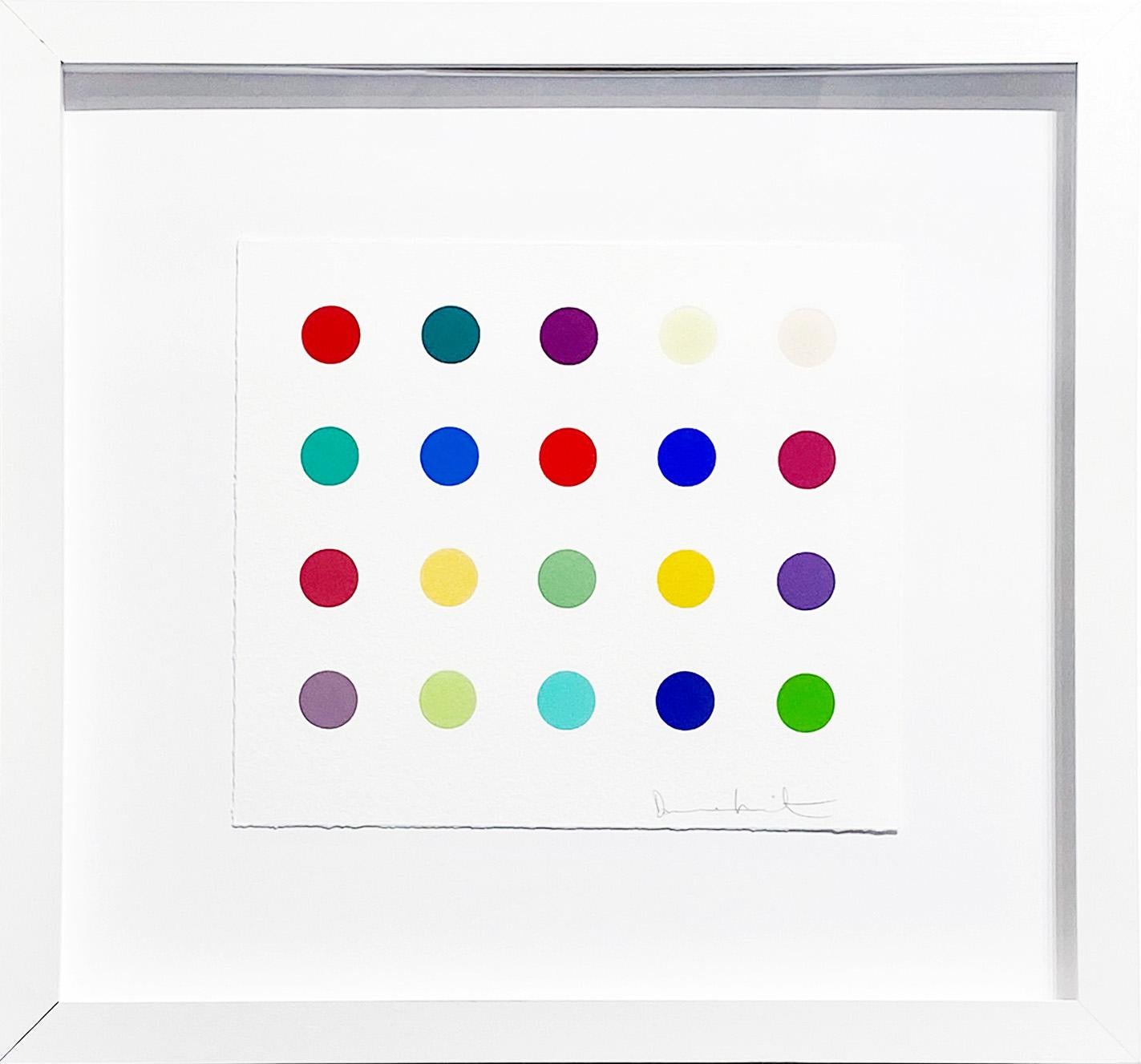 Damien Hirst "Laurinsäure-Butyl-Ester" Flecken Druck