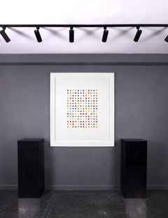 Damien Hirst Minimalist Spots Etching, 'Ethidium Bromide Aqueous Solution', 2005