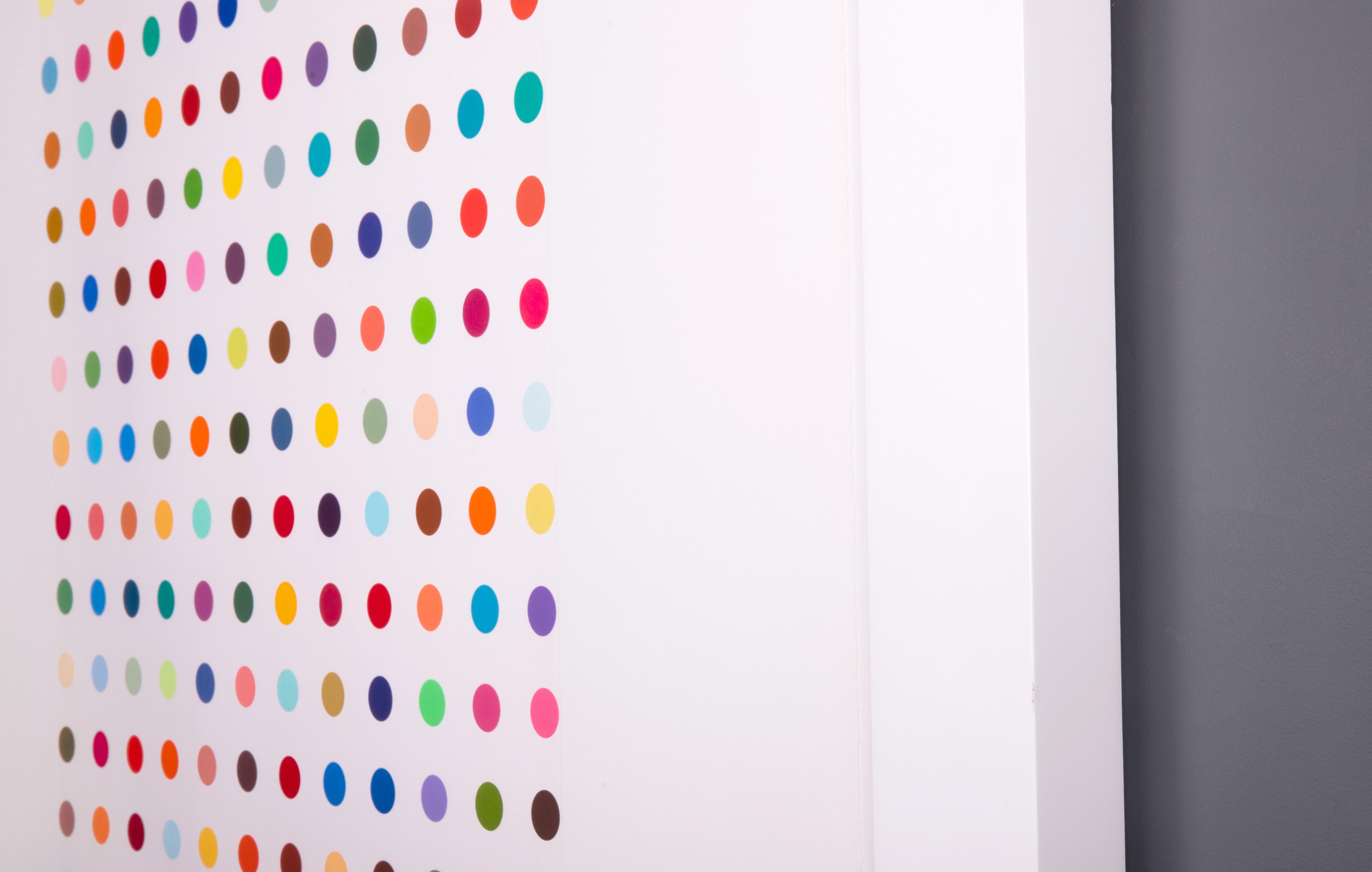 Damien Hirst Aguafuerte de manchas minimalistas, 