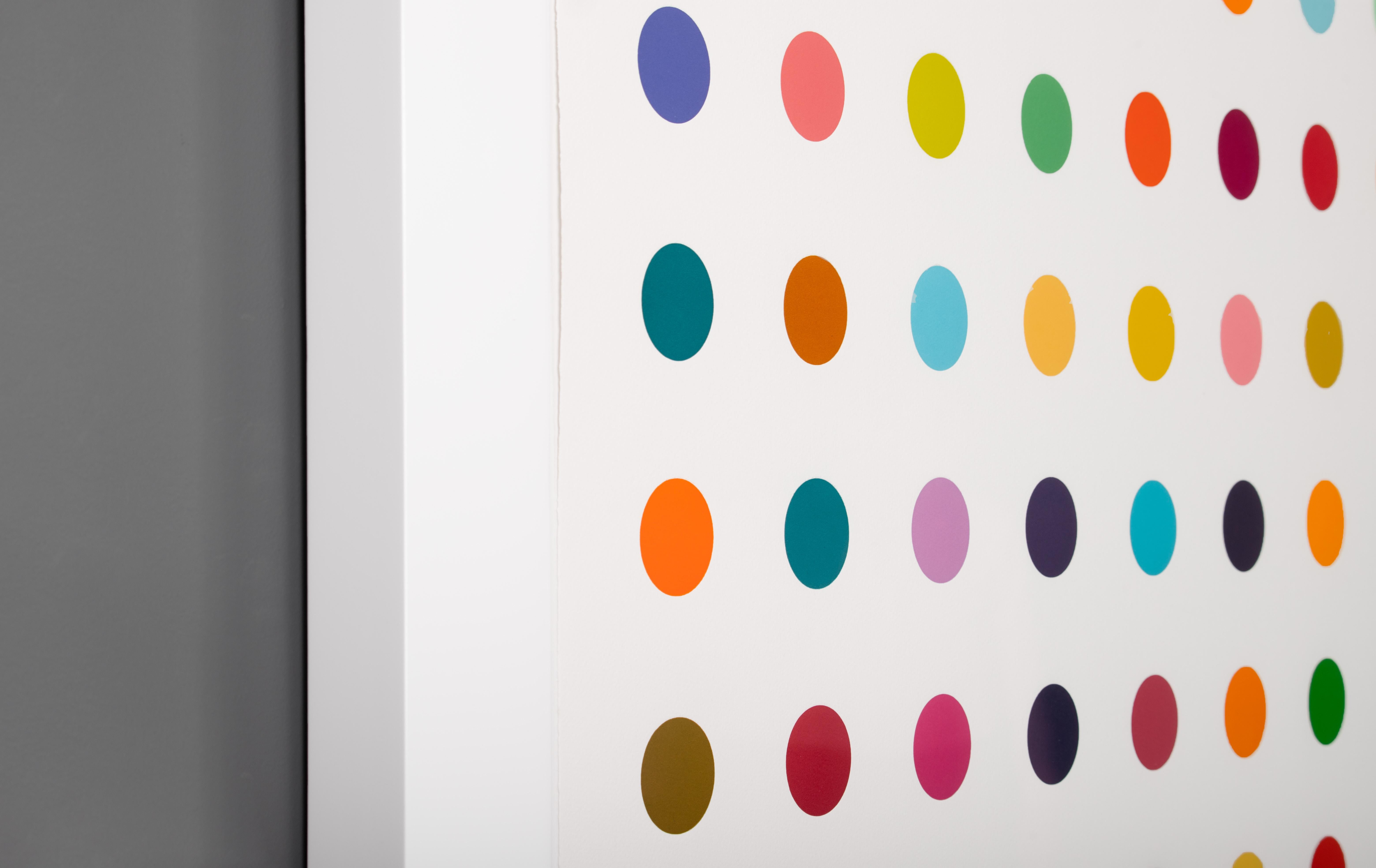 Damien Hirst Minimalist Woodcut Print, 'Vertical Spots' IV, 2016 in vendita 4