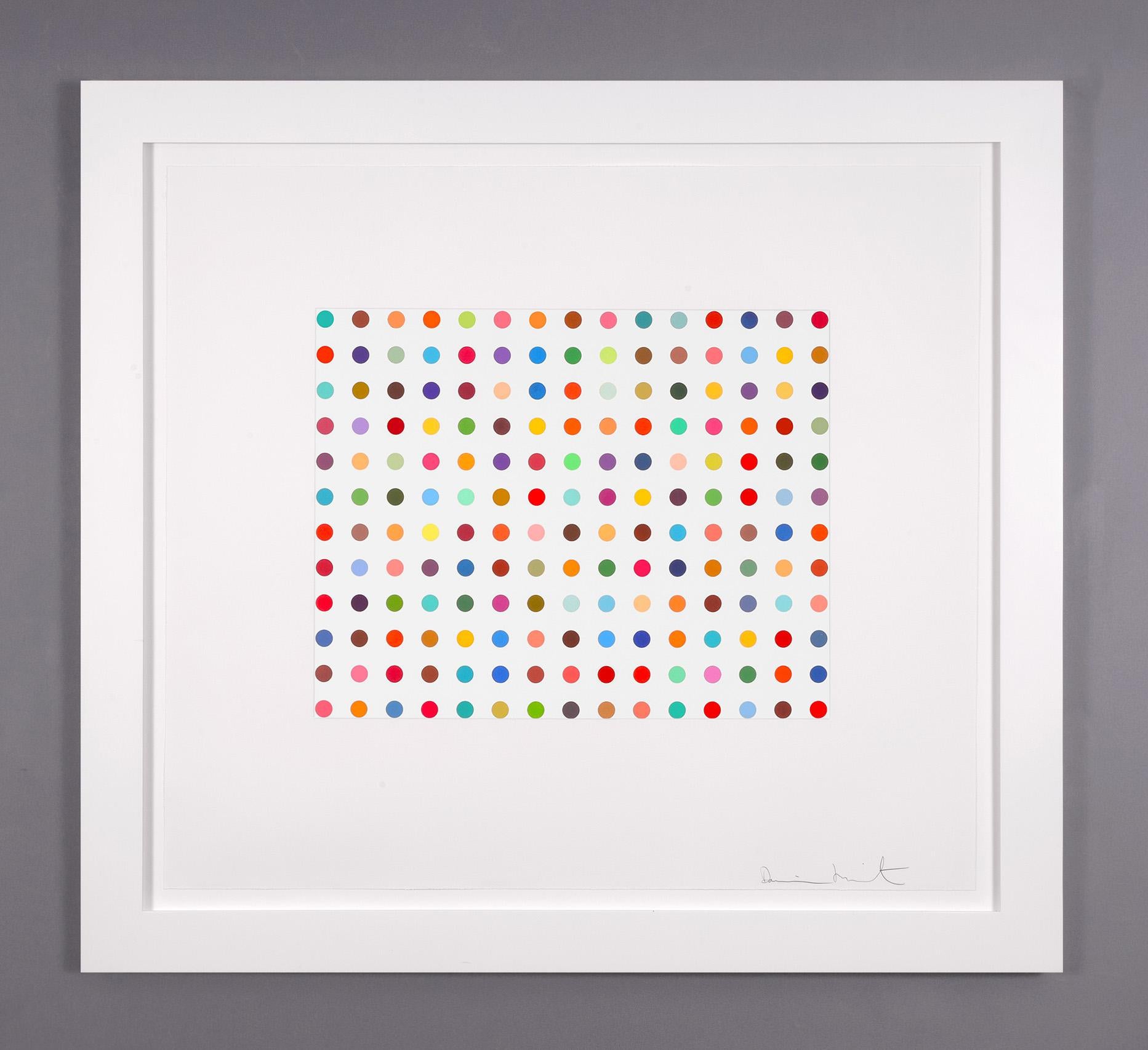 Damien Hirst 'Pyronin Y' Limited Edition Spots Etching, 2005 3