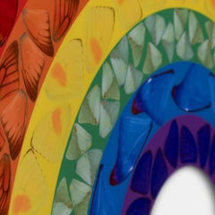 Damien Hirst, Rainbow, Small Laminated Giclee Print on Aluminium, 2020