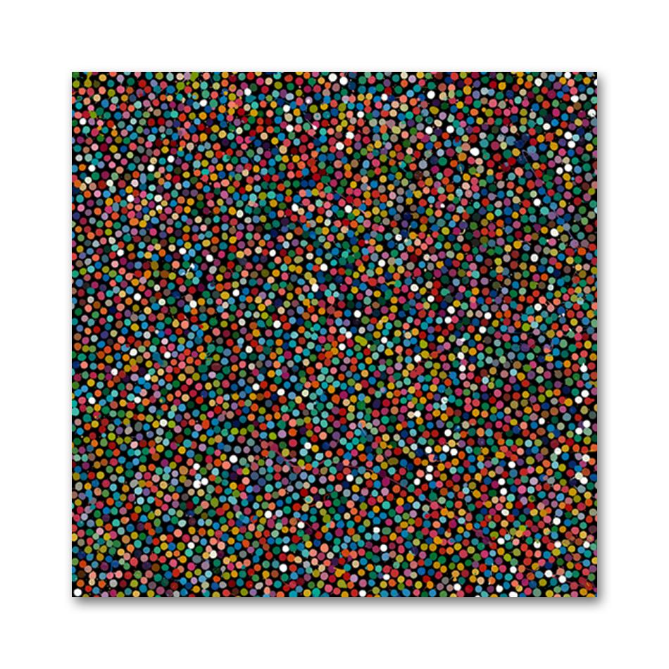 Damien Hirst (British, born 1965)
Savoy (H5-8), 2018
Medium: Diasec-mounted Giclée print on aluminum panel
Dimensions: 88.9 × 88.9 cm (35 × 35 in)
Edition of 100: Hand-signed and numbered, stamped by HENI Productions
Condition: Mint