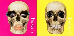 Vintage Damien Hirst Skull album art (Damien Hirst record art)