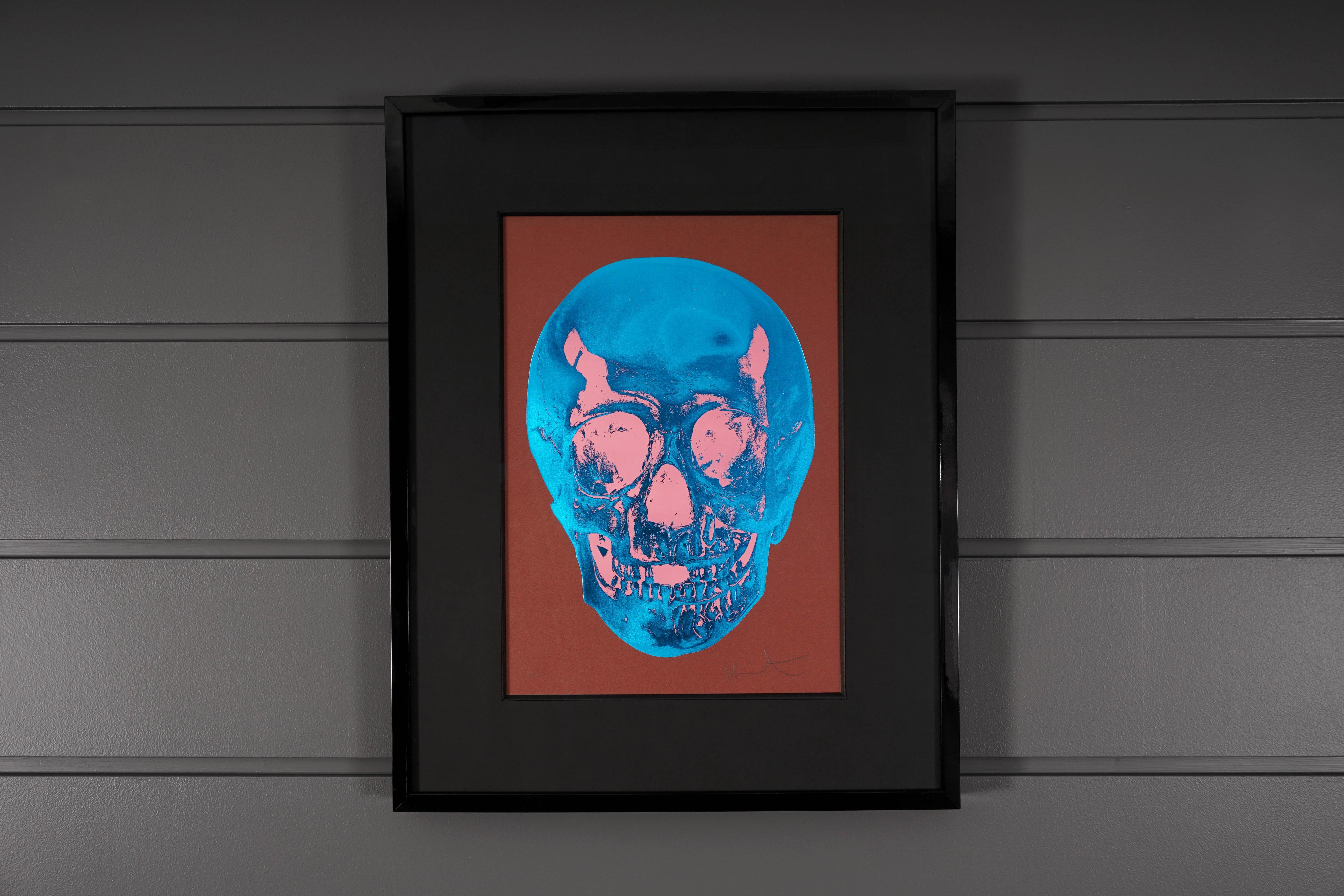 Damien Hirst, Skull, Brown/Blue, 2012 1