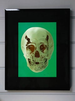Damien Hirst, Skull, Green/Brown (2012) 