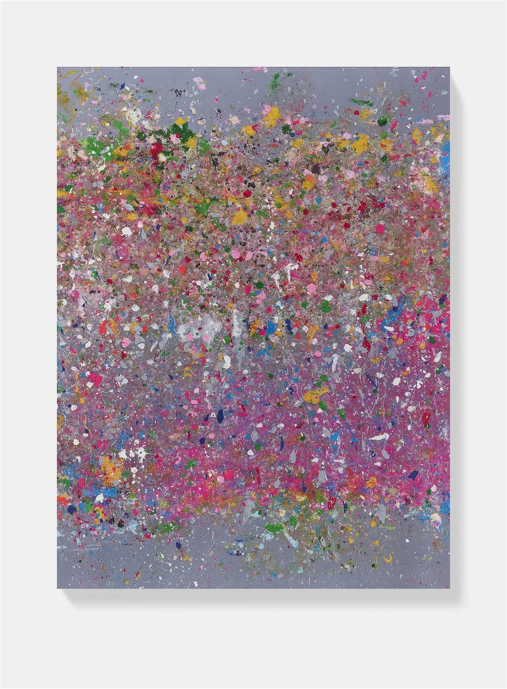 DAMIEN HIRST - STUDLAND BAY. Dove la terra incontra il mare. Astrazione, britannico - Print Espressionismo astratto di Damien Hirst
