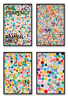 Damien Hirst, The Currency Poster (Set of 4) (Framed), 2022