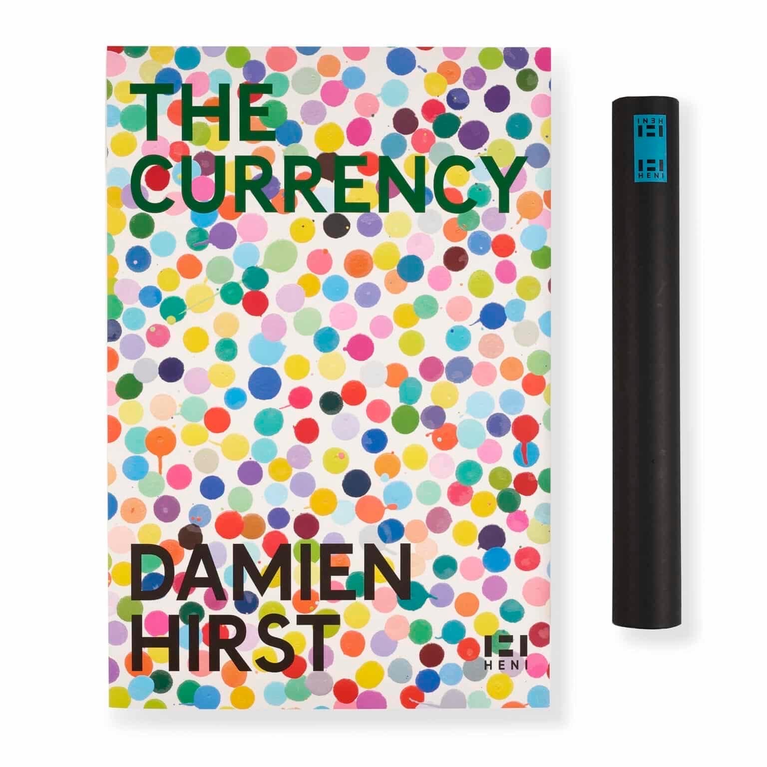 Damien Hirst, The Currency set of 4 (Yellow, Pink, Purple & Blue), 2022 4
