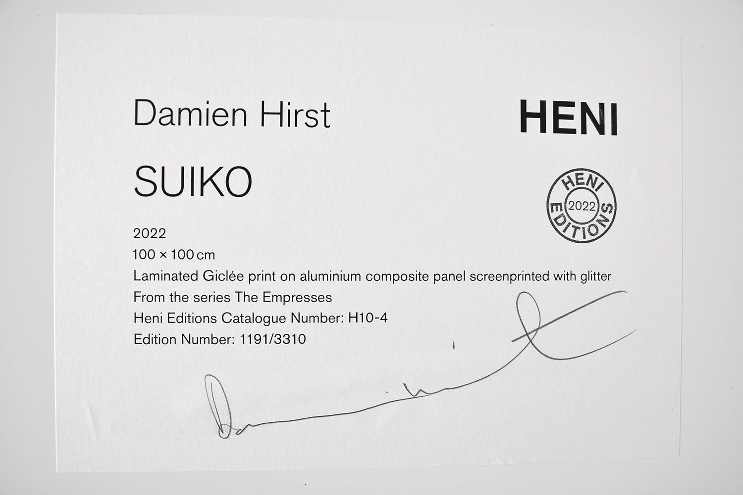 DAMIEN HIRST - THE EMPRESSES - SUIKO - Limited edition Contemporary Modern 3