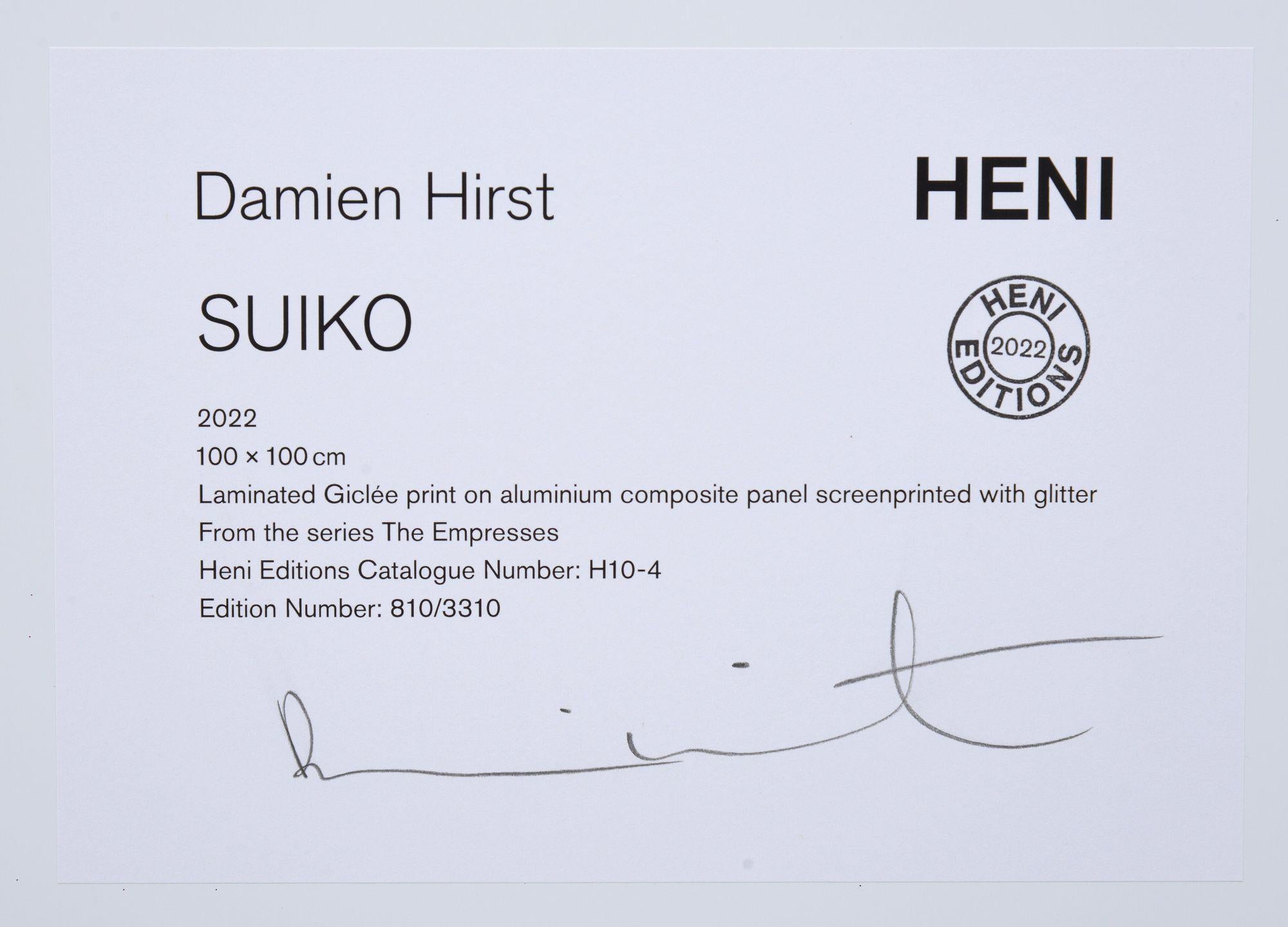 Damien Hirst THE EMPRESSES Suite di 5 stampe vendute in blocco in vendita 14
