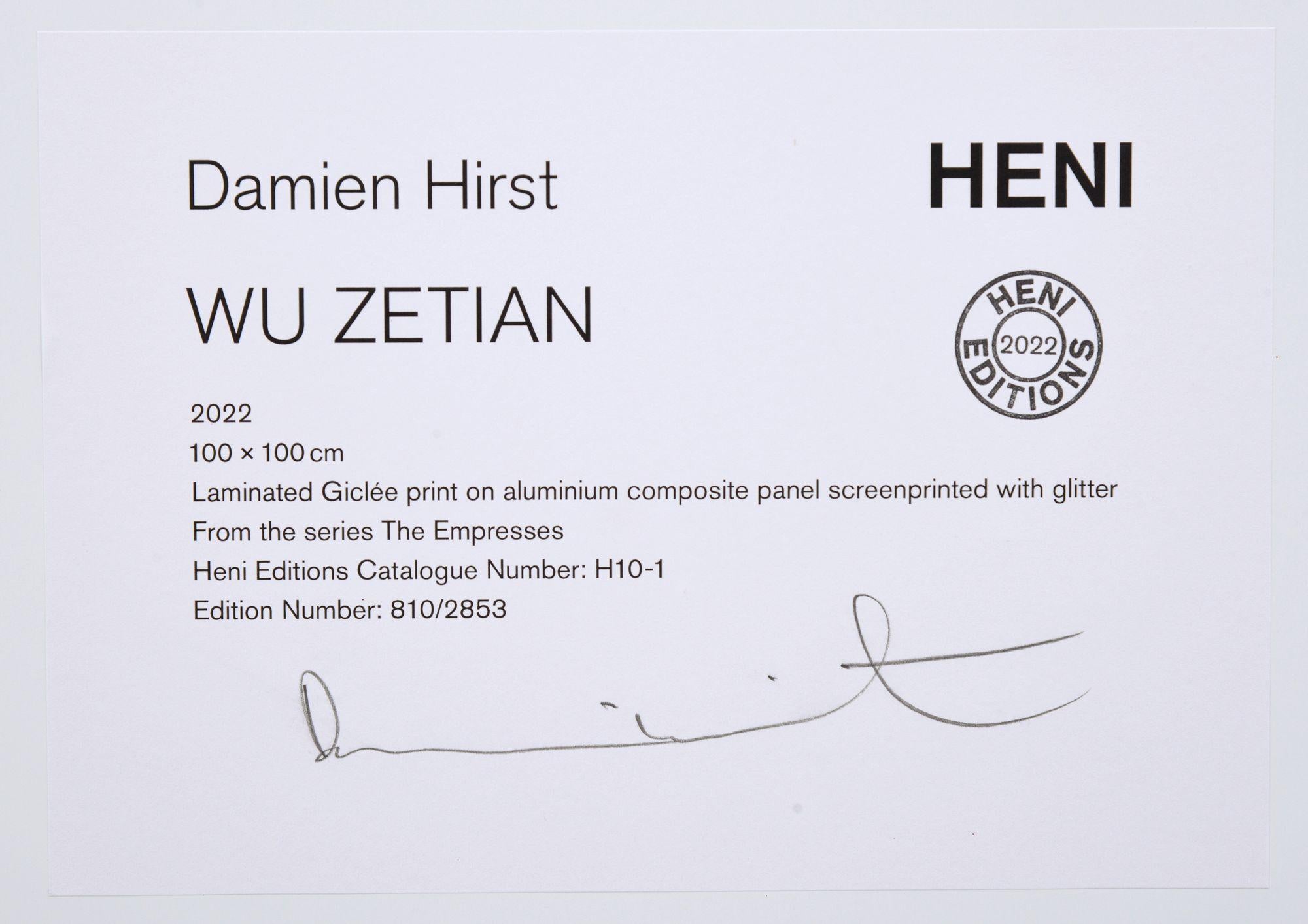 Damien Hirst THE EMPRESSES Suite di 5 stampe vendute in blocco in vendita 18