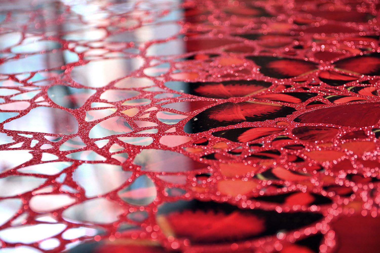 DAMIEN HIRST - THE EMPRESSES - THEODORA - Limited edition Contemporary Modern - Red Figurative Print by Damien Hirst