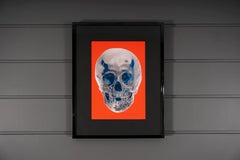 Damien Hirst, 'Till Death Do Us Part Skull, Red/Silver, 2012