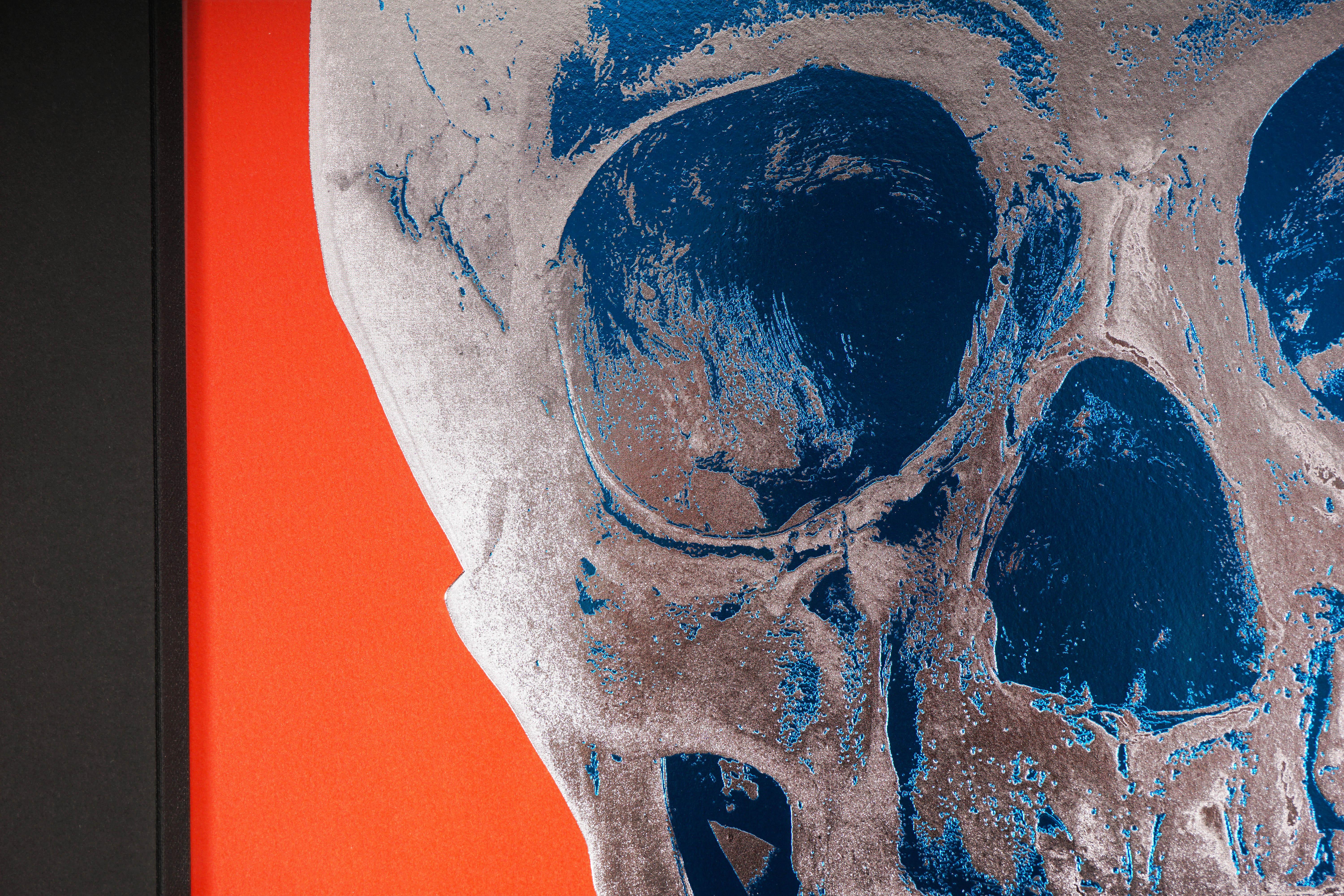 Damien Hirst, 'Till Death Do Us Part Skull, Red/Silver, 2012 1