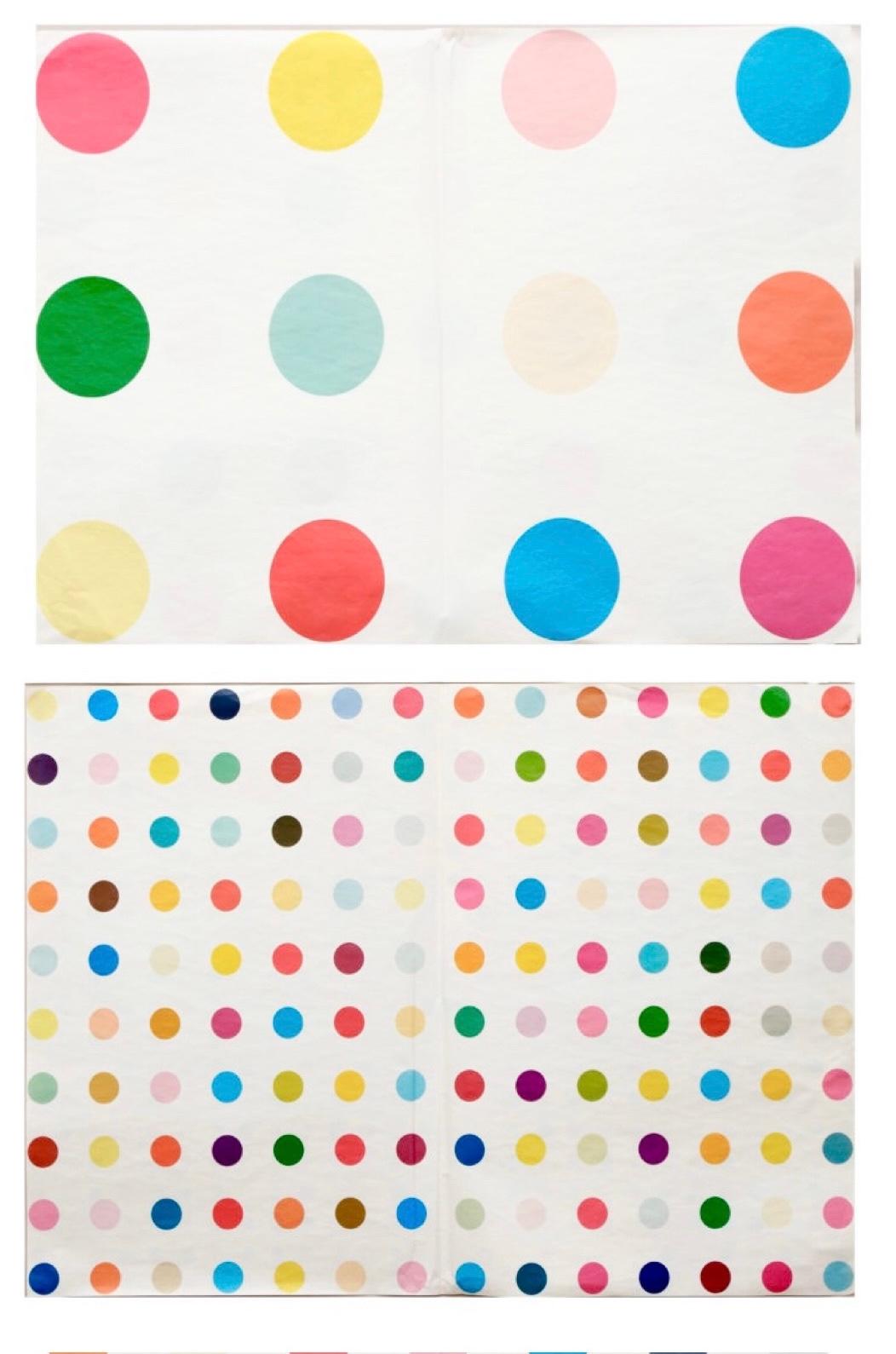 Damien Hirst Wrapping Paper 2006 (set of 2) For Sale 1