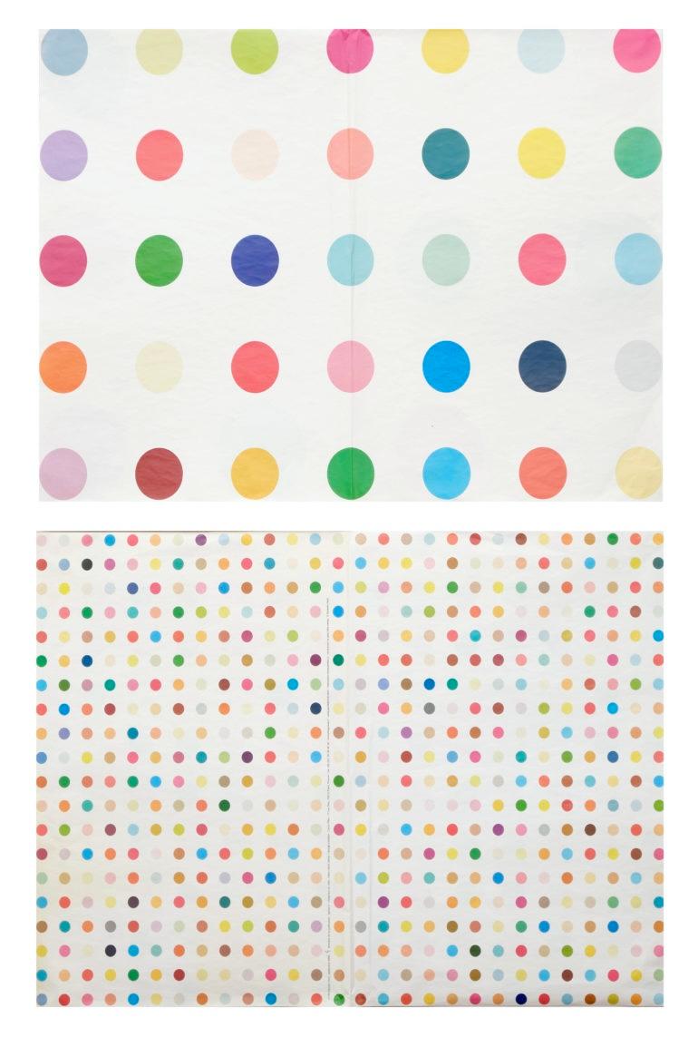 Damien Hirst Wrapping Paper 2006 (set of 2) For Sale 2