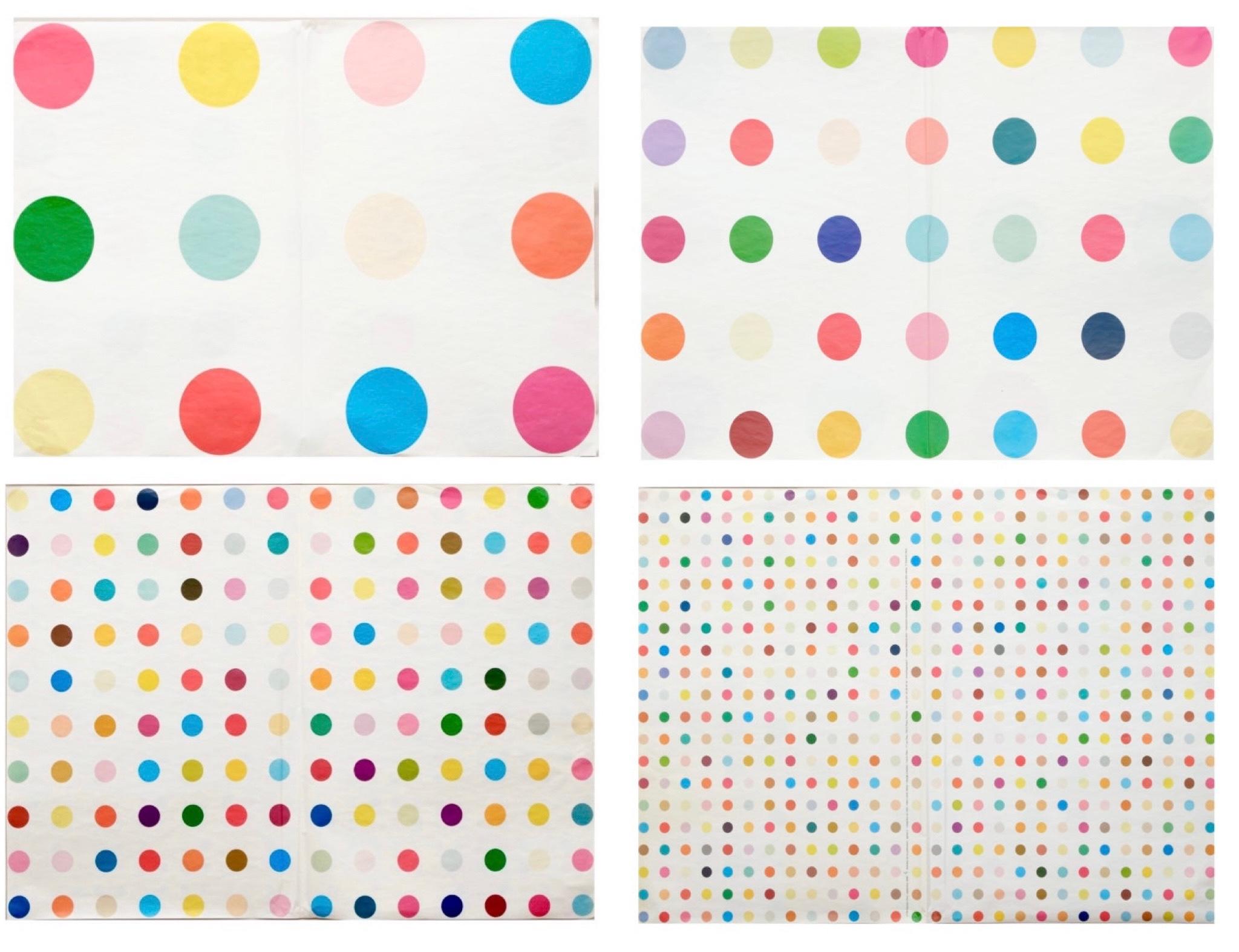 Damien Hirst Wrapping Paper 2006 (set of 2) For Sale 3