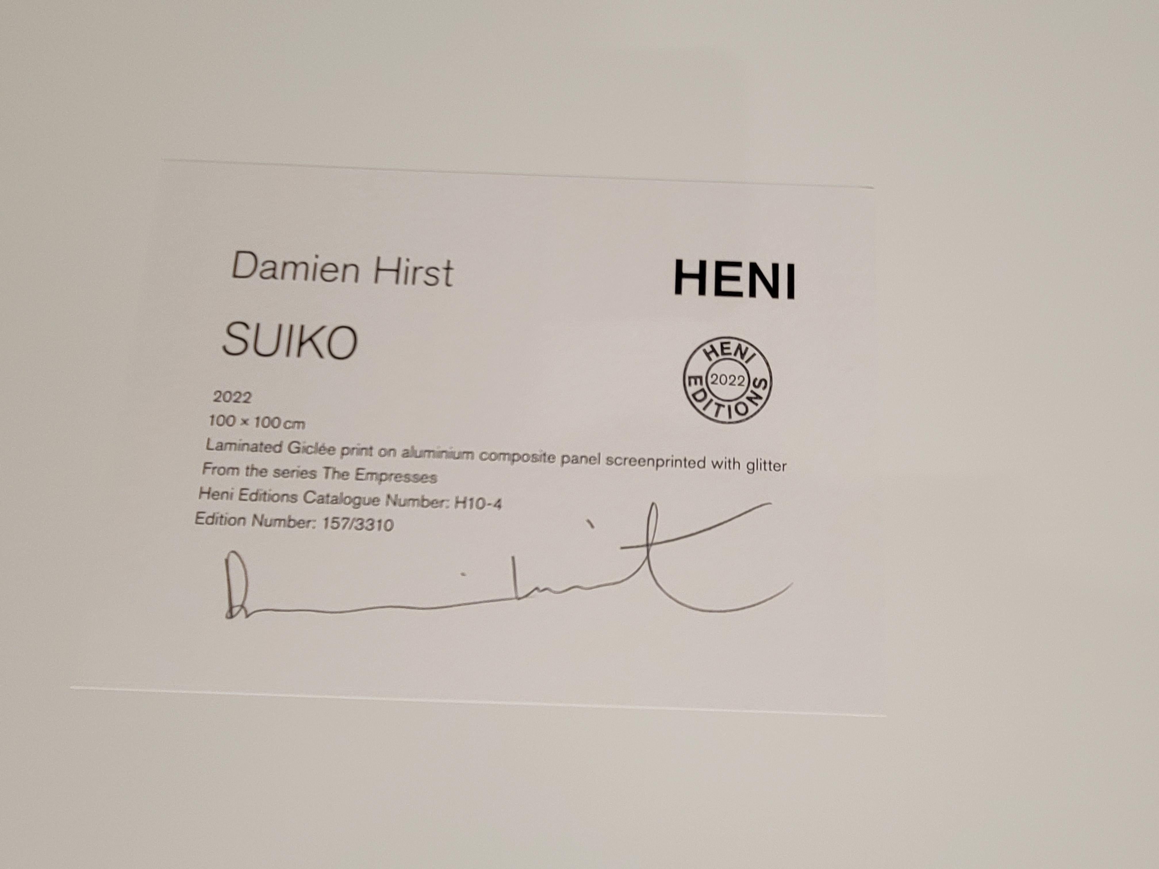 Les impératrices : Suiko,  Édition limitée de Damien Hirst (H10-4) en vente 11