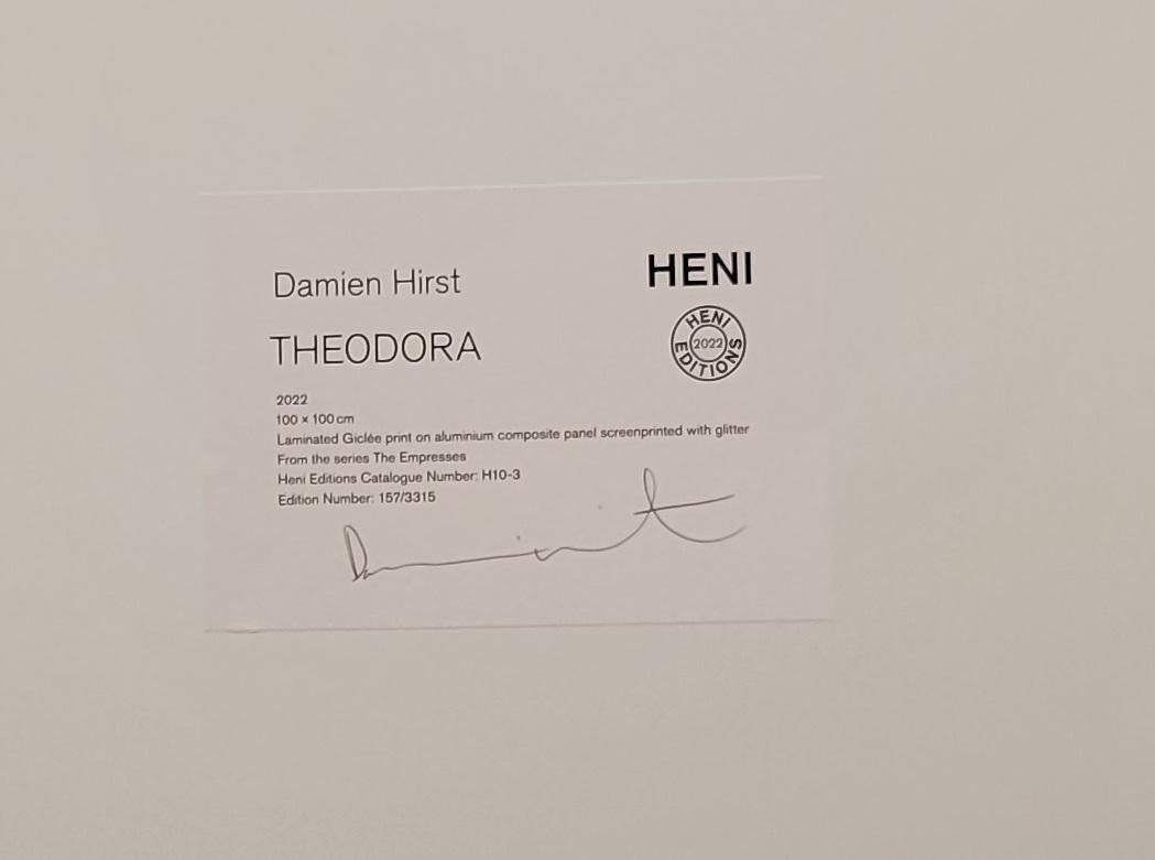 Impératrices : Théodora,  Édition limitée de Damien Hirst (H10-3) en vente 9